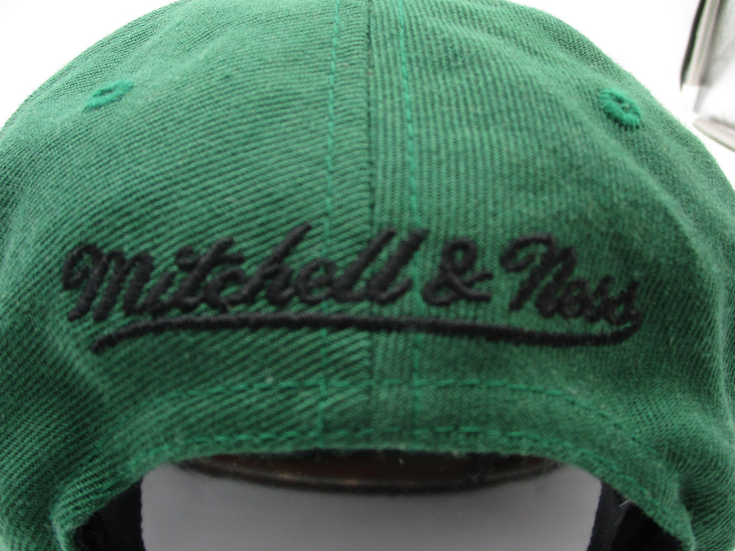 Mitchell & Ness Hat Cap Snap Back One Size Green NBA Basketball Mens Logo6