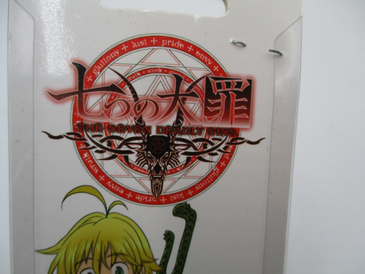 The Seven Deadly Sins Meliodas Hawk Pink Pig Clip-On Metal PVC Keychain Anime3