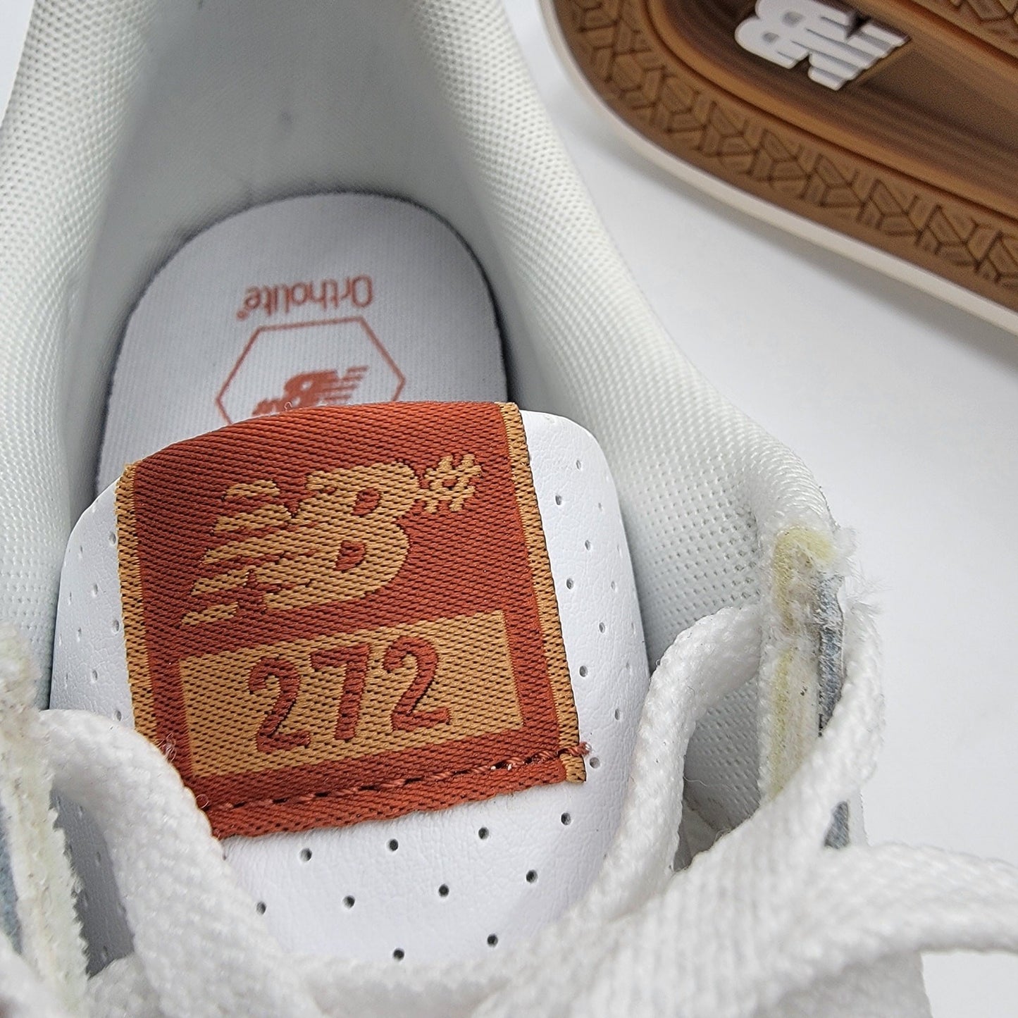 New Balance Numeric 272 'White Copper Sz 13 XL11990