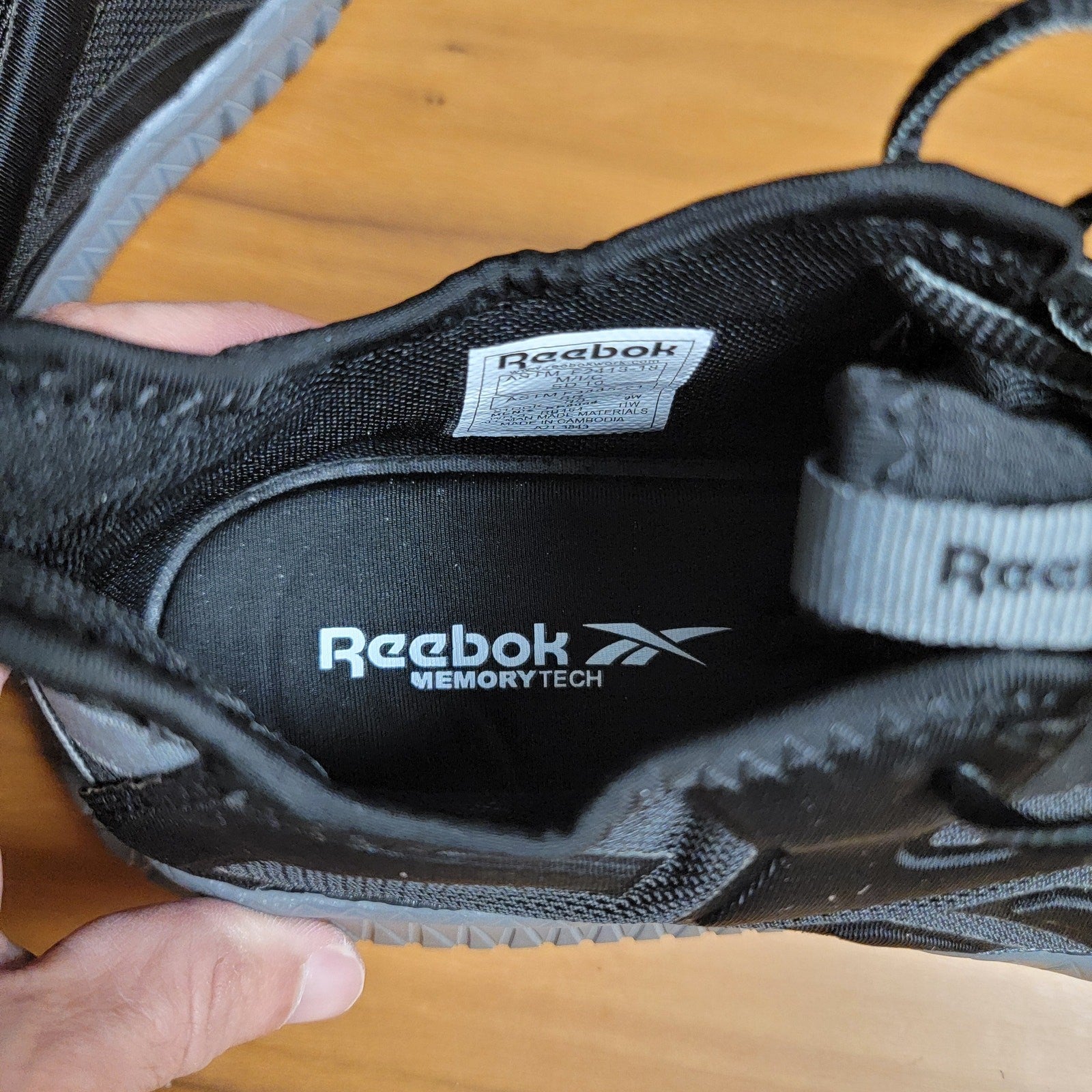 Reebok Flexagon 3.0 Work Shoe CT Black Men Sz 9W RB4064