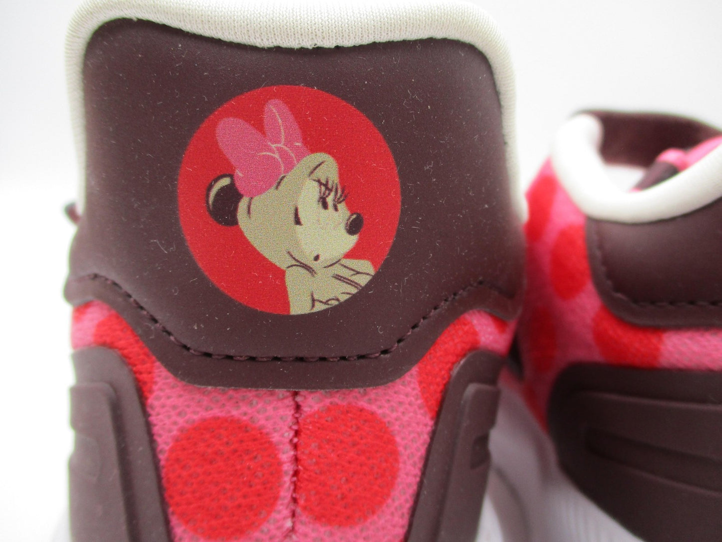 Adidas X_PLRPATH Minnie EL C Shoes Girls Size 3 Pink Cloudfoam Disney Sneakers8