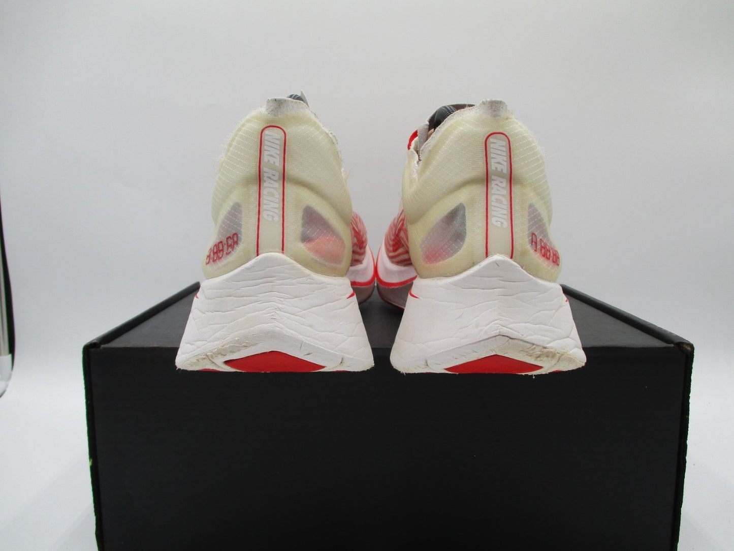 Nike NikeLab Zoom Fly SP 'Tokyo' Translucent / Red Sz 13 Men's AJ9282-100 (1B4)3