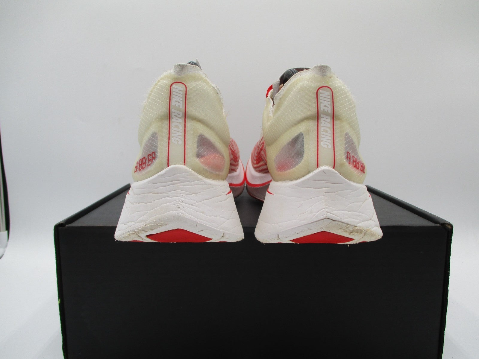 Nike NikeLab Zoom Fly SP 'Tokyo' Translucent / Red Sz 13 Men's AJ9282-100 (1B4)3