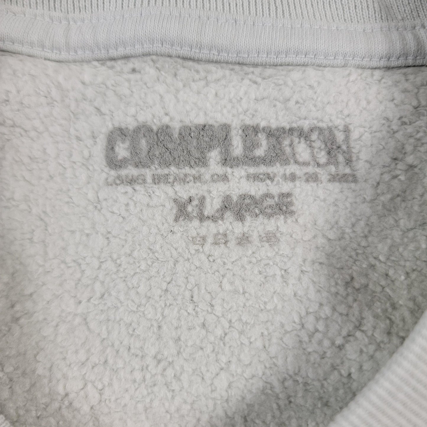 ComplexCon Crewneck Sweatshirt XL Light Grey 2022 Official Merch EcoCycle