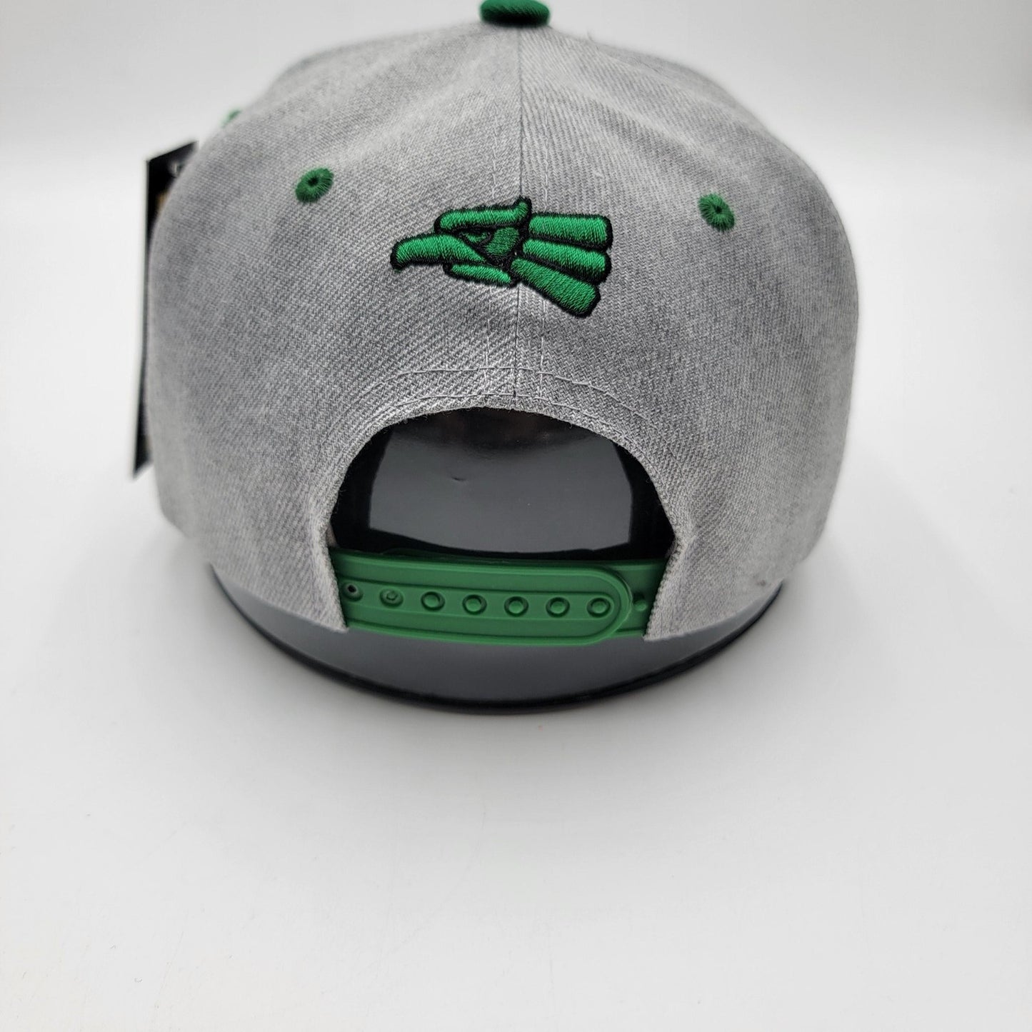 Hecho En Mexico Hat Cap Snap Back Gray Green Embroidered Patch Zion Mens Mexican2
