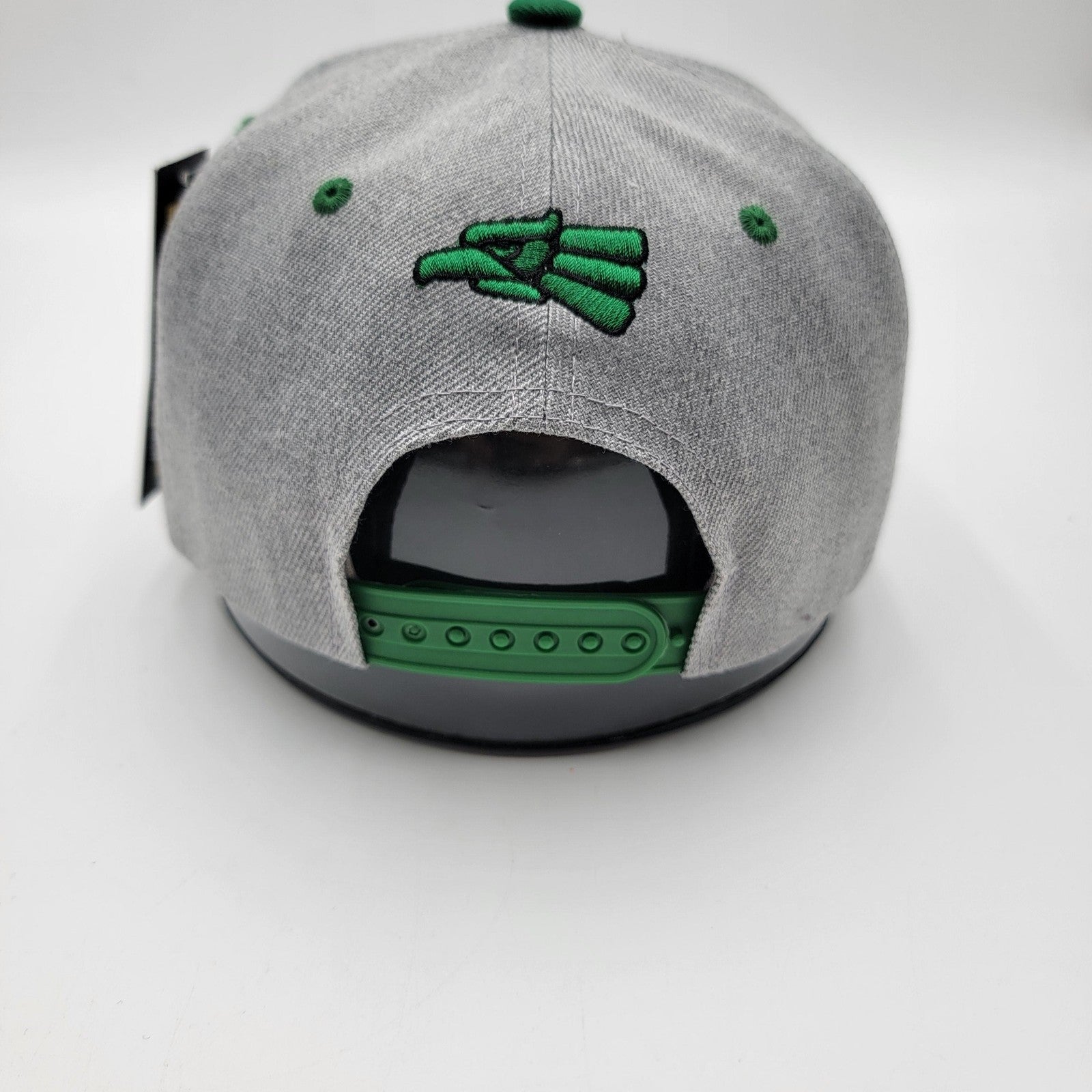 Hecho En Mexico Hat Cap Snap Back Gray Green Embroidered Patch Zion Mens Mexican2
