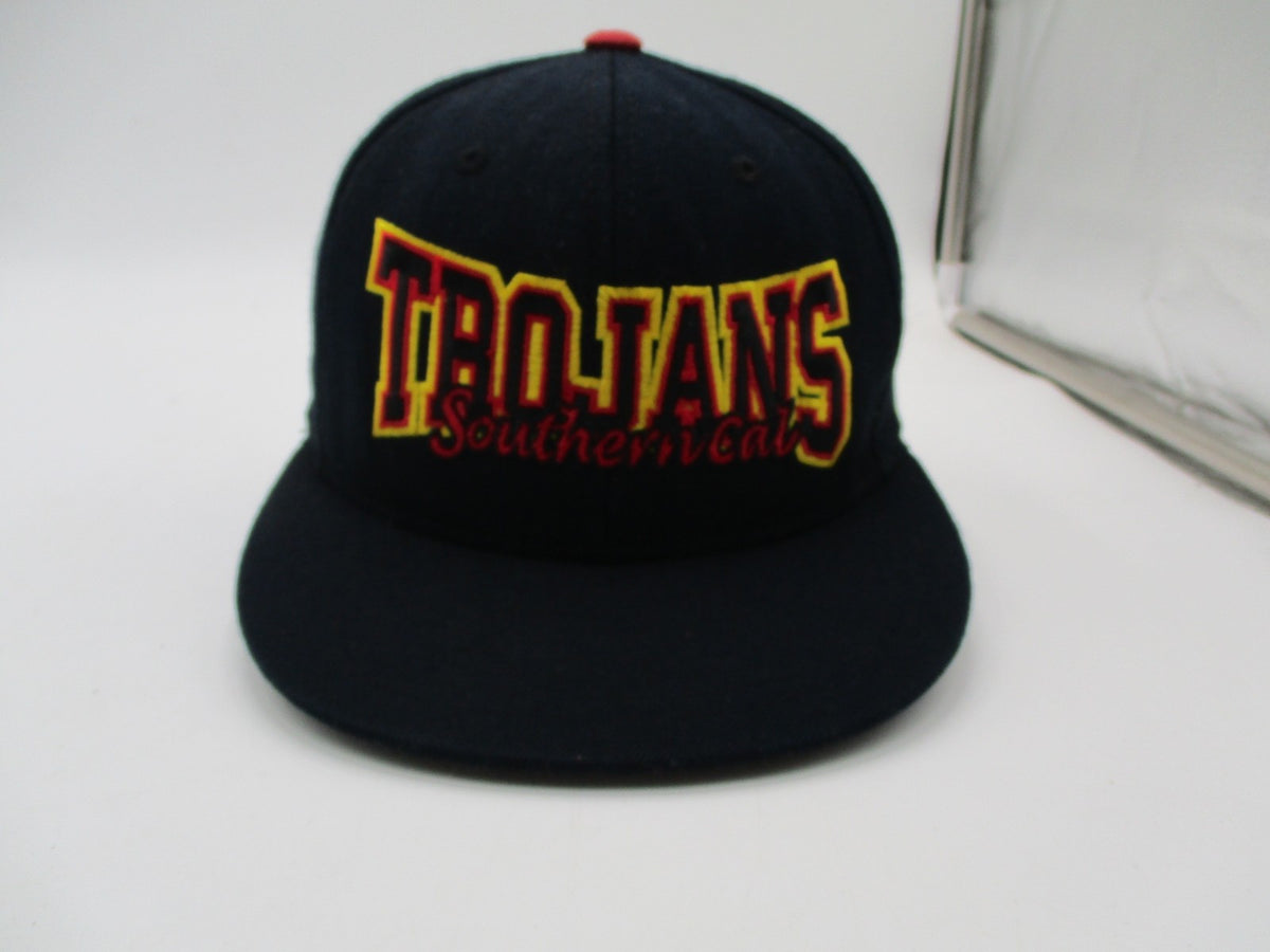 USC Trojans Hat Cap Snap Back One Size Black NCAA Football Top Of The World0