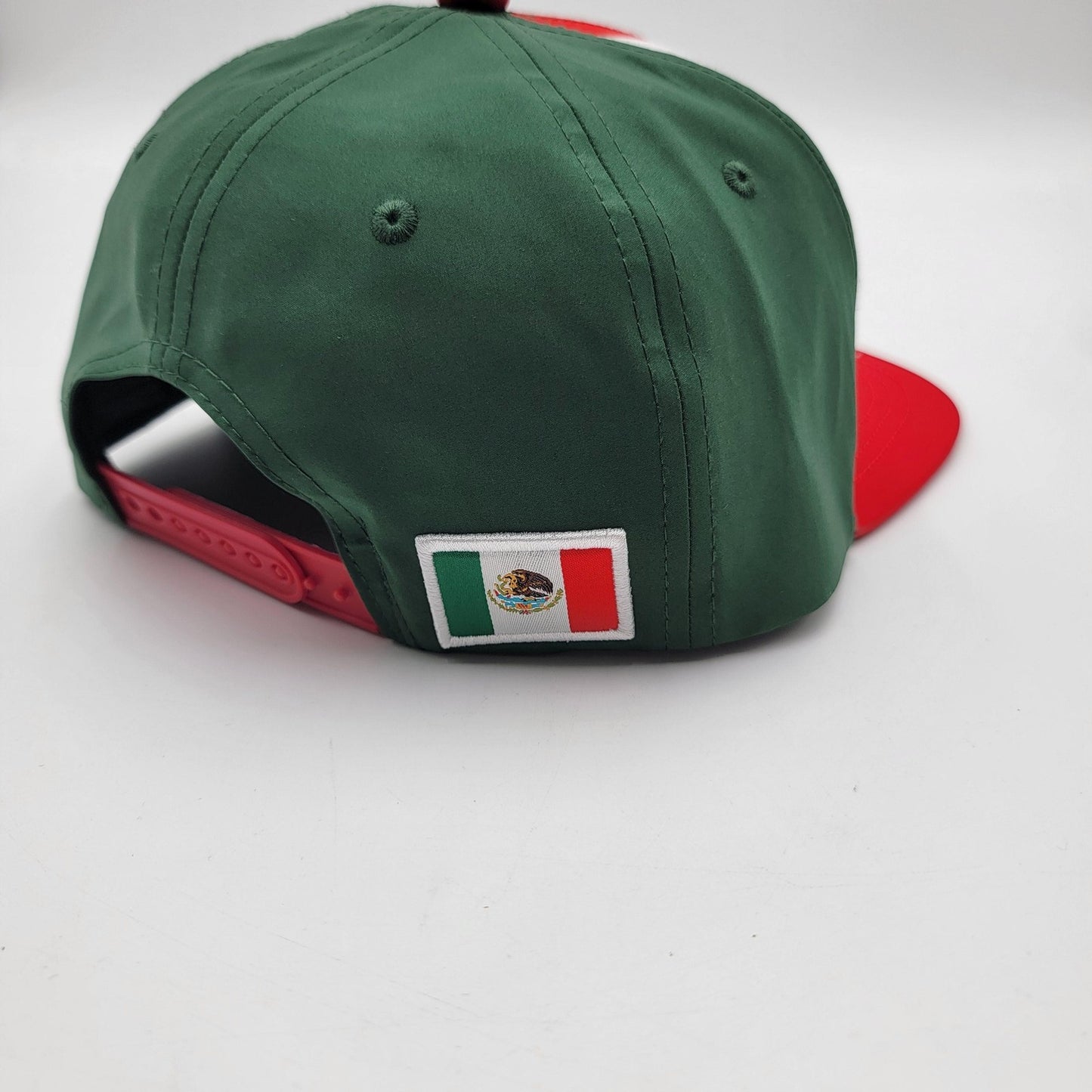 Hecho En Mexico Hat Cap Snap Back Green Red Eagle Flag Embroidered Mens Zion7