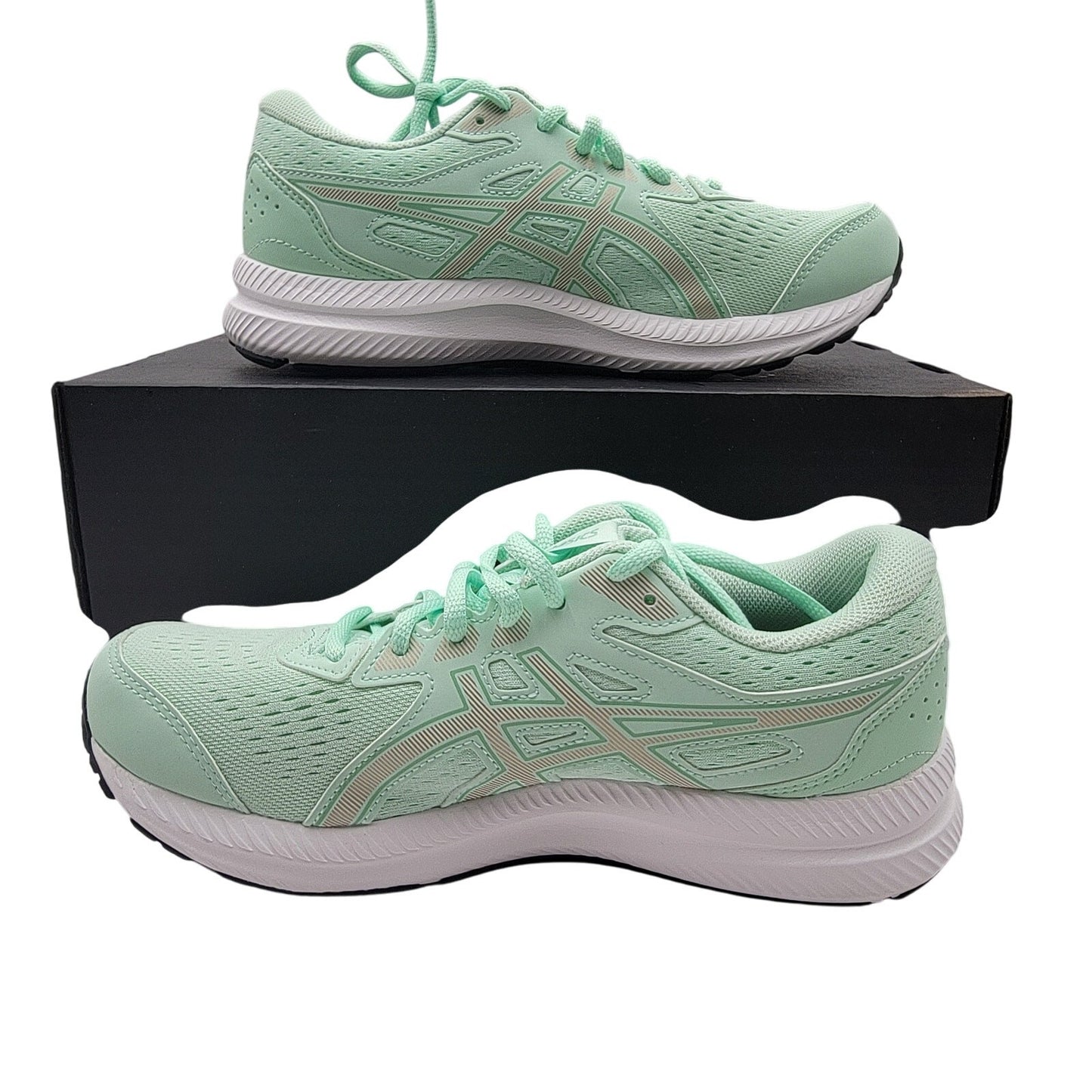 Asics Gel Contend 8 Wide Mint Tint Champagne  Size 7.5 Wide1