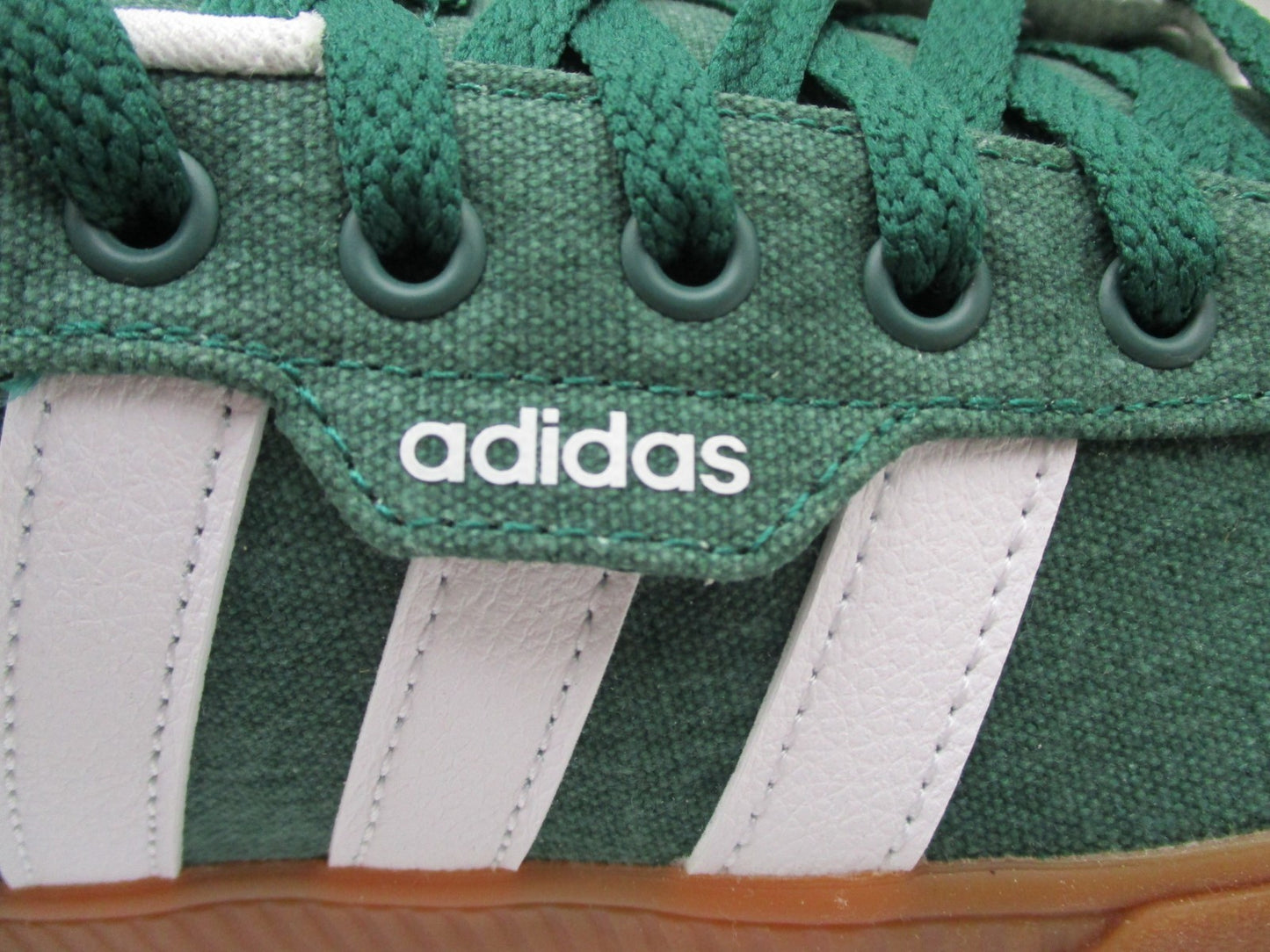 Adidas Daily 3.0 Men’s Sz 7 Green White Gum Casual Sneakers IF7487 Skate Shoes9