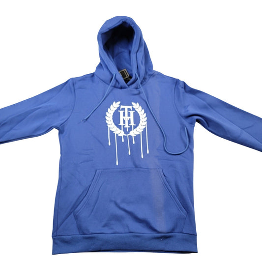 The Hideout Clothing THC Essentials Hoodie Size Medium Blue NWT0