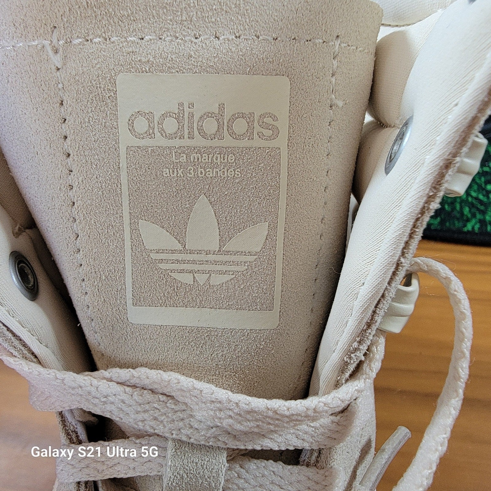 Adidas Originals Gazelle Boot Womens Sz 6.5 White ID69847