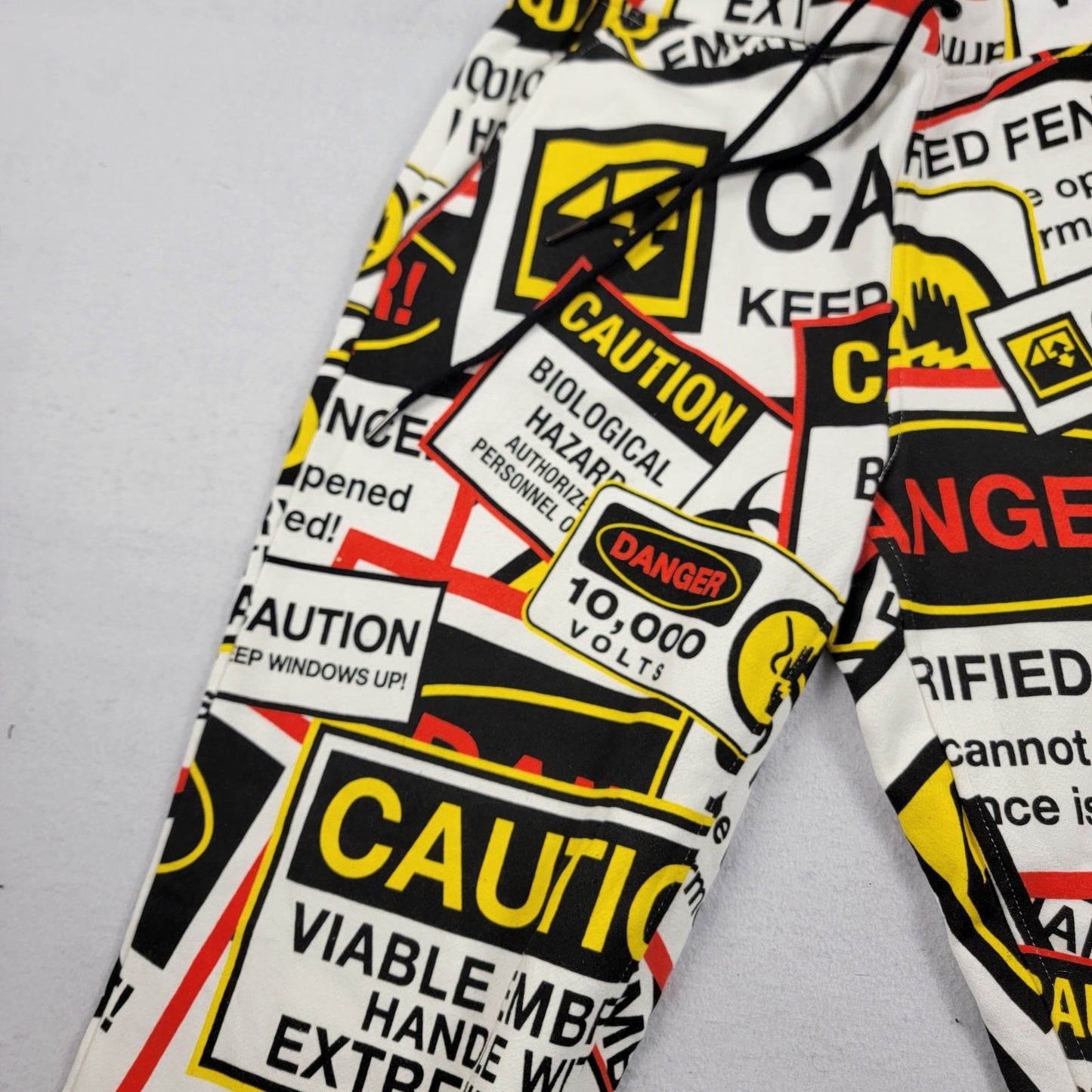 The Hundreds x Jurassic Park Mens Joggers White Sz M