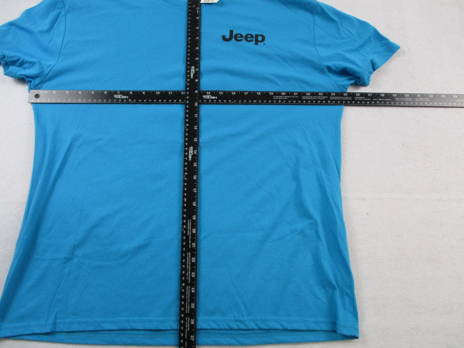 Jeep JEDCO Shirt Mens 2XL Blue Duck Graphic Tee Go Anywhere Slogan 13455