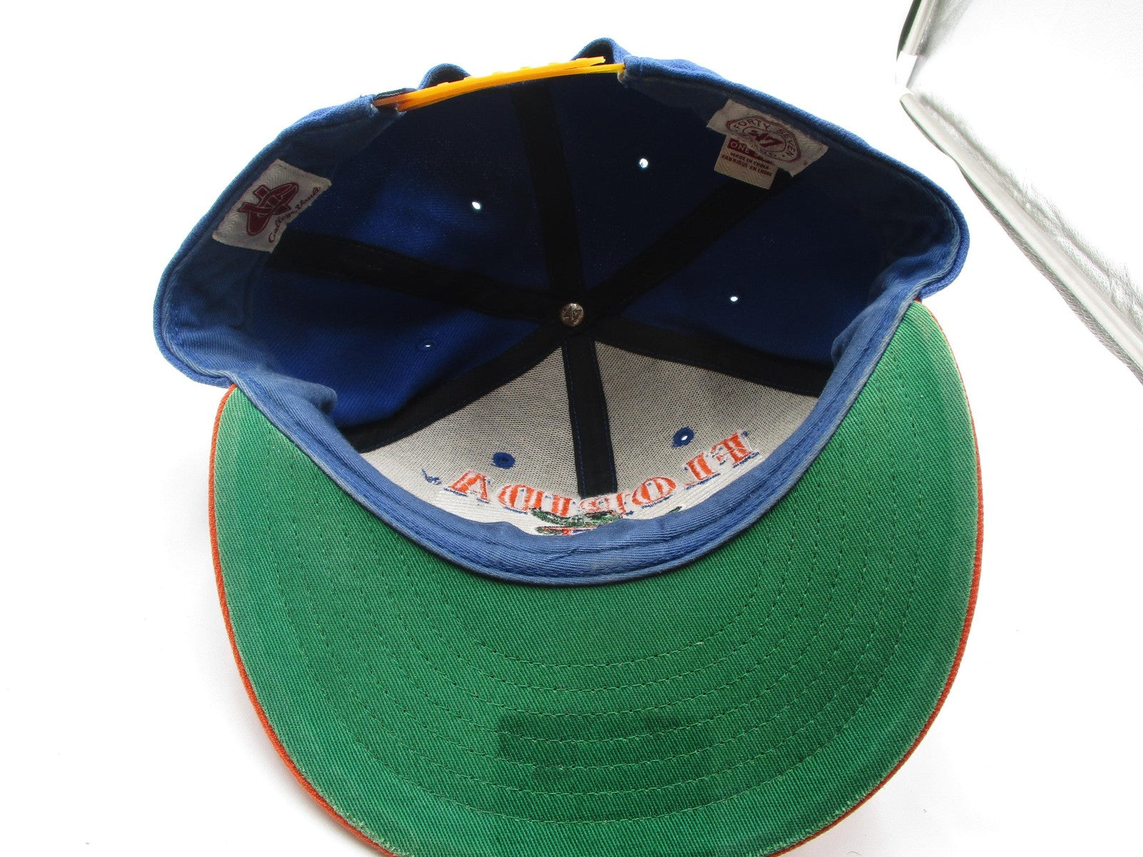 Florida Gators Embroidered Cap Snap Back One Size Blue NCAA Football 47 Brand14