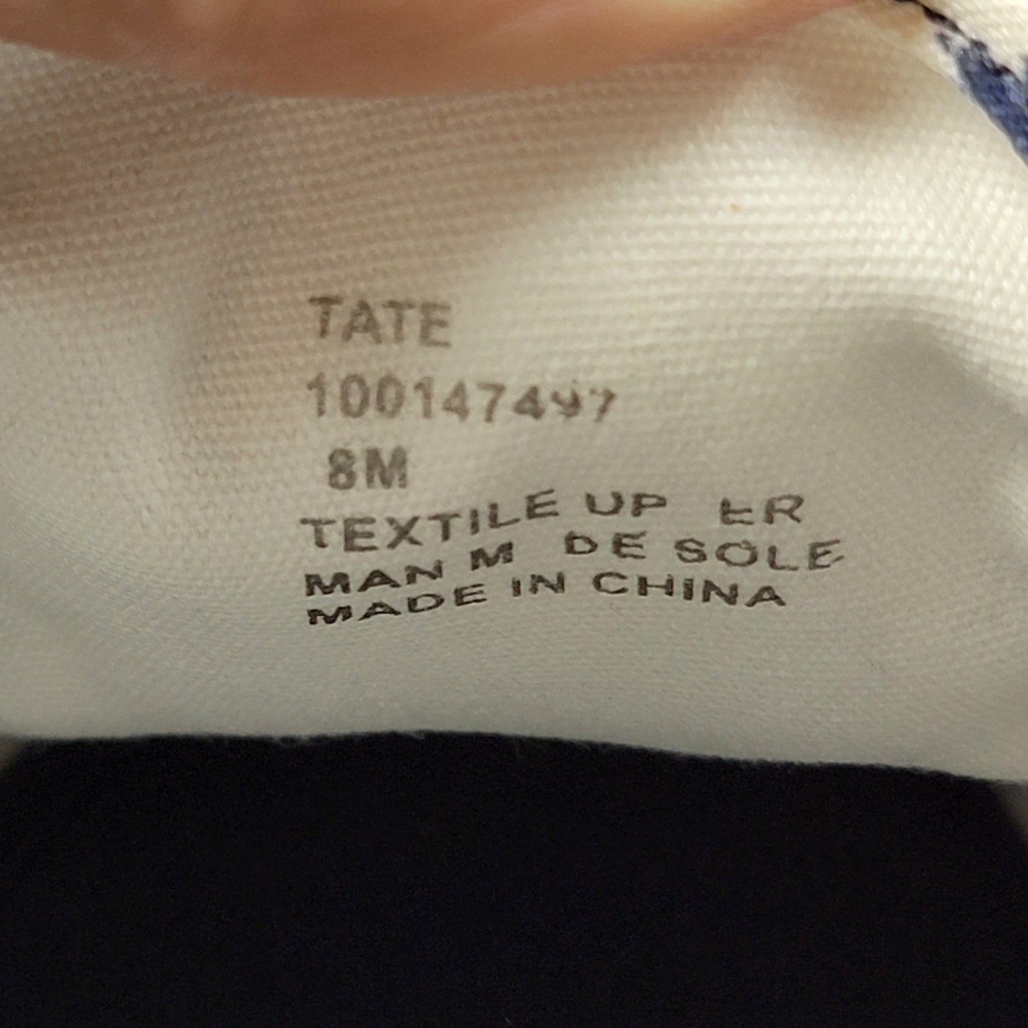 Club Room Slip On Tate Navy Palm Sz 8M 1001474976