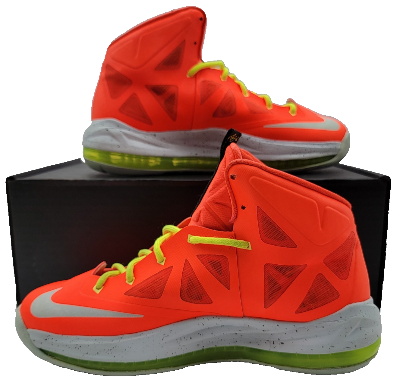 NIKE LEBRON 10 GS 'BRIGHT CRIMSON' SZ 6.5Y/8W 543564800