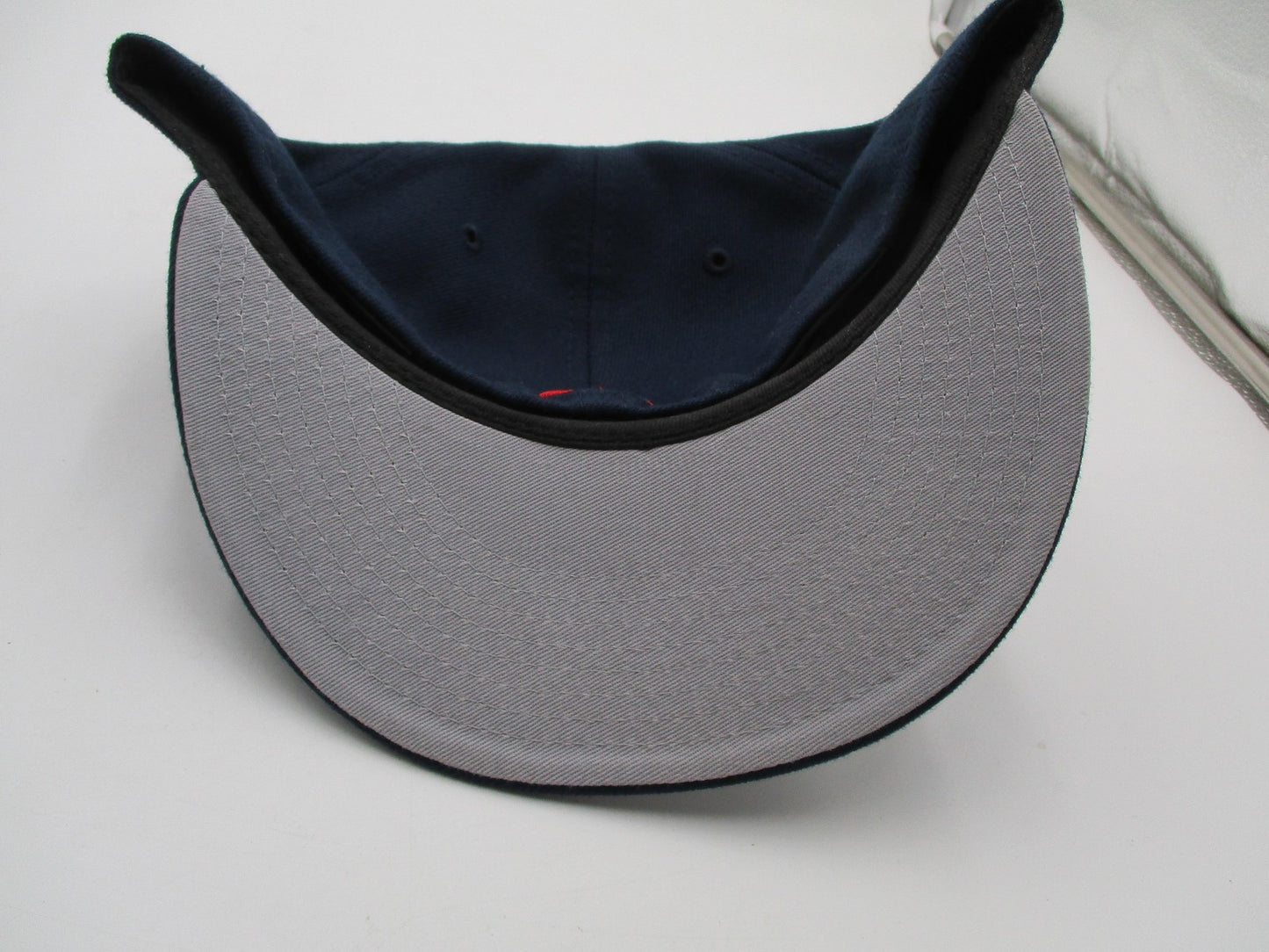 New England Patriots Hat Cap Fitted Mens 7 1/2 Blue NFL Football 59FIFTY New Era13