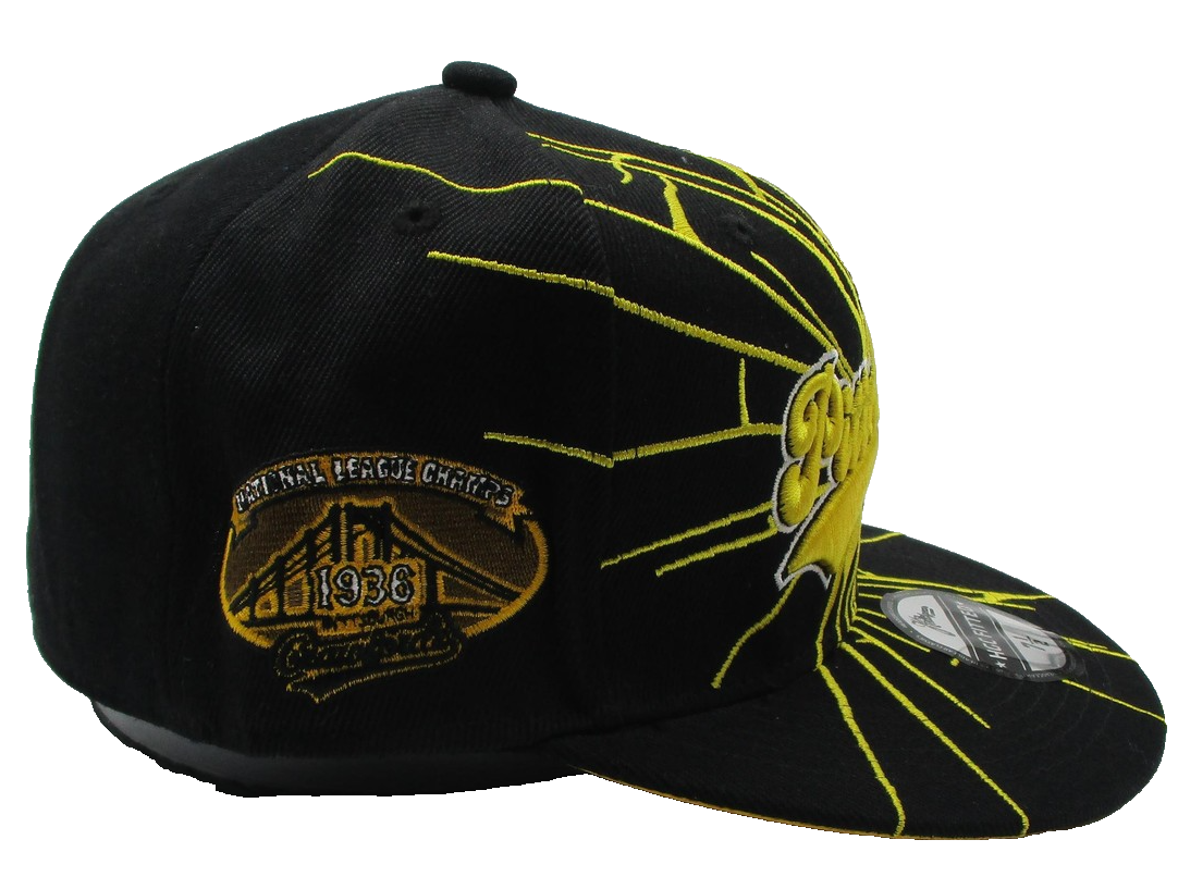 Pittsburgh Crawfords Hat Cap Fitted 7 1/2 Black Negro Leagues Baseball TISA HGC3