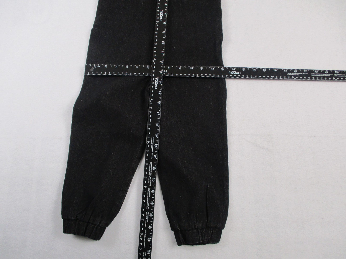 HarleyDavidson Jeans Overalls Toddler Kids 2/3T Black Denim Tapered Bib