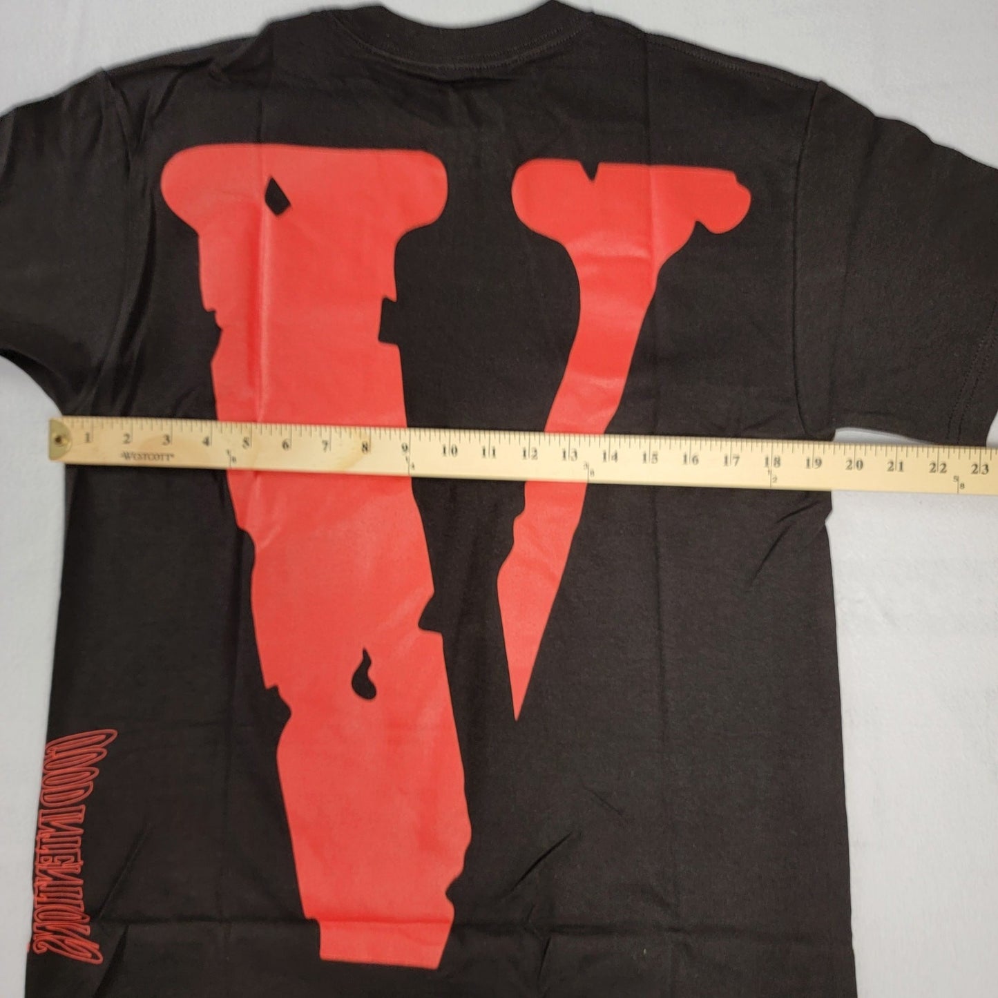 Vlone Bad Habits Good Intentions Black Men's TShirt  M