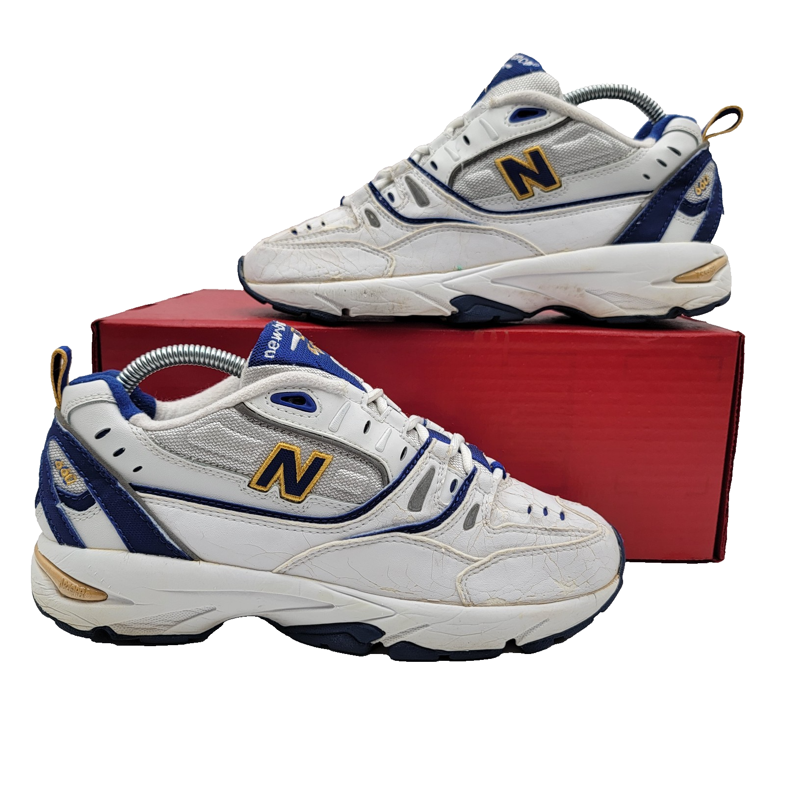 New Balance Vintage 660 Blue and White Men’s Sz 8.5