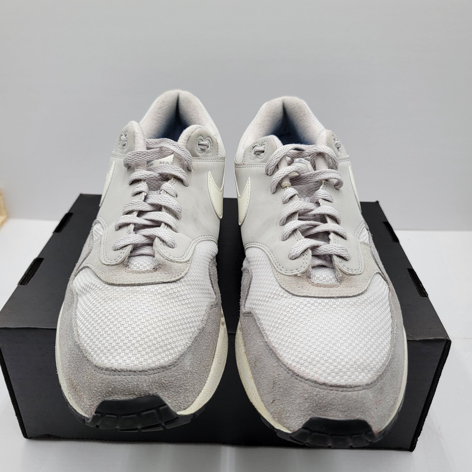 Nike Air Max 1 AH8145011 Gray White Men’s Size 14 Retro Running Shoes