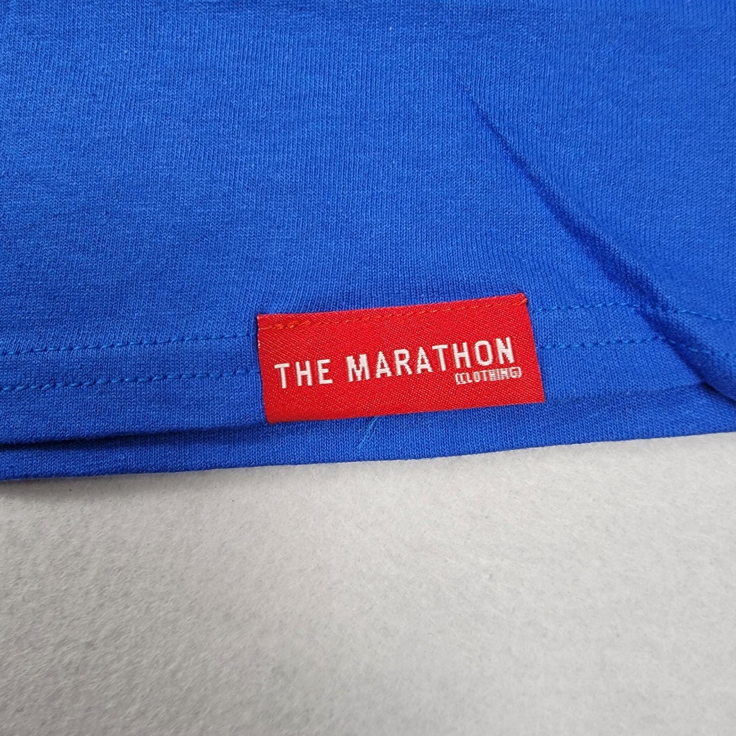The Marathon Clothing Crenshaw Shirt Mens Small Blue TMC Graphic Tee Crewneck5