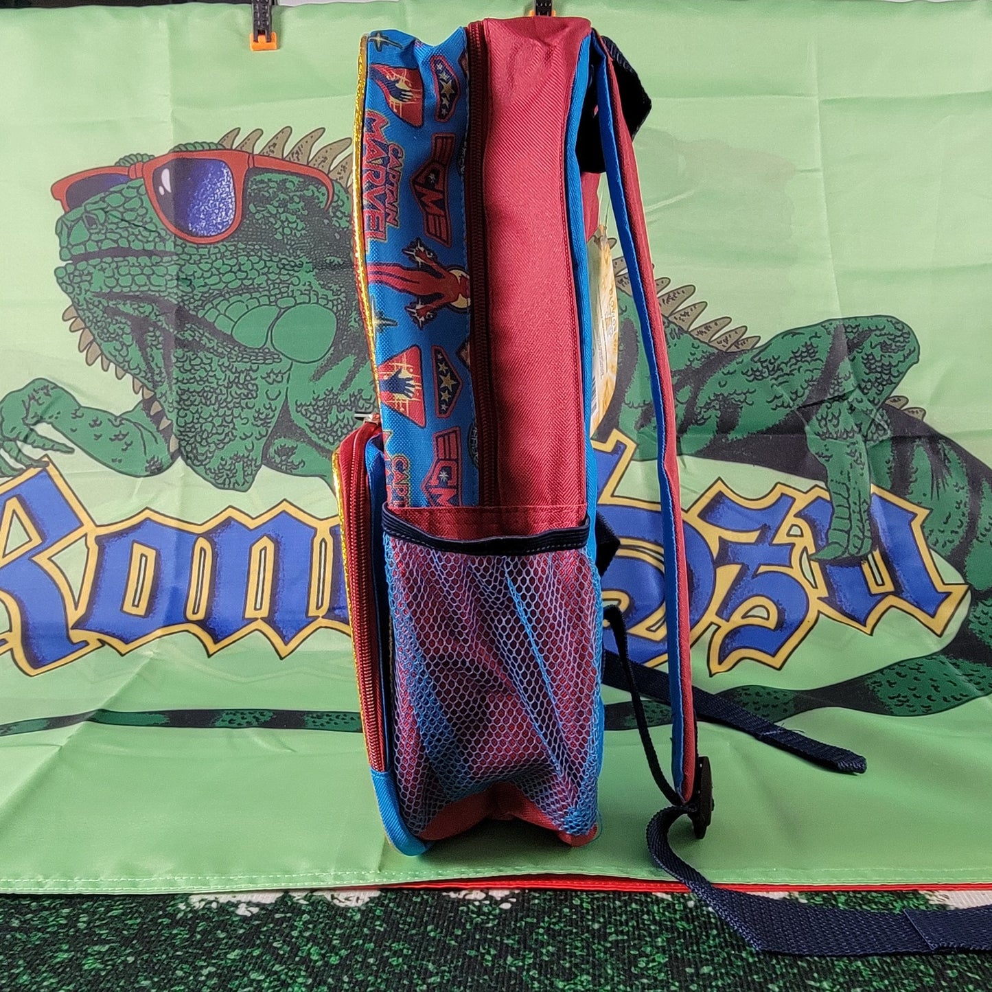 Marvel Captain Marvel Kids Backpack Higher Further Faster Bioworld New4