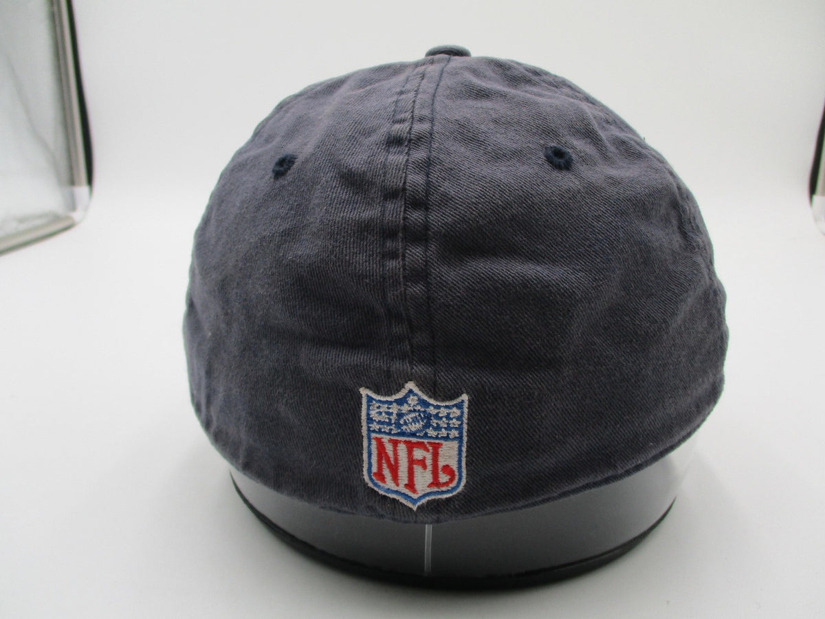 Denver Broncos Hat Cap Fitted Mens L/XL Blue NFL Football Reebok Sideline6