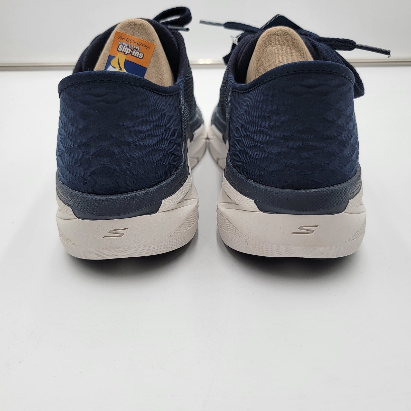 Skechers Max Cushion SlipIns Running Shoes 220313 Navy Sz 7.53