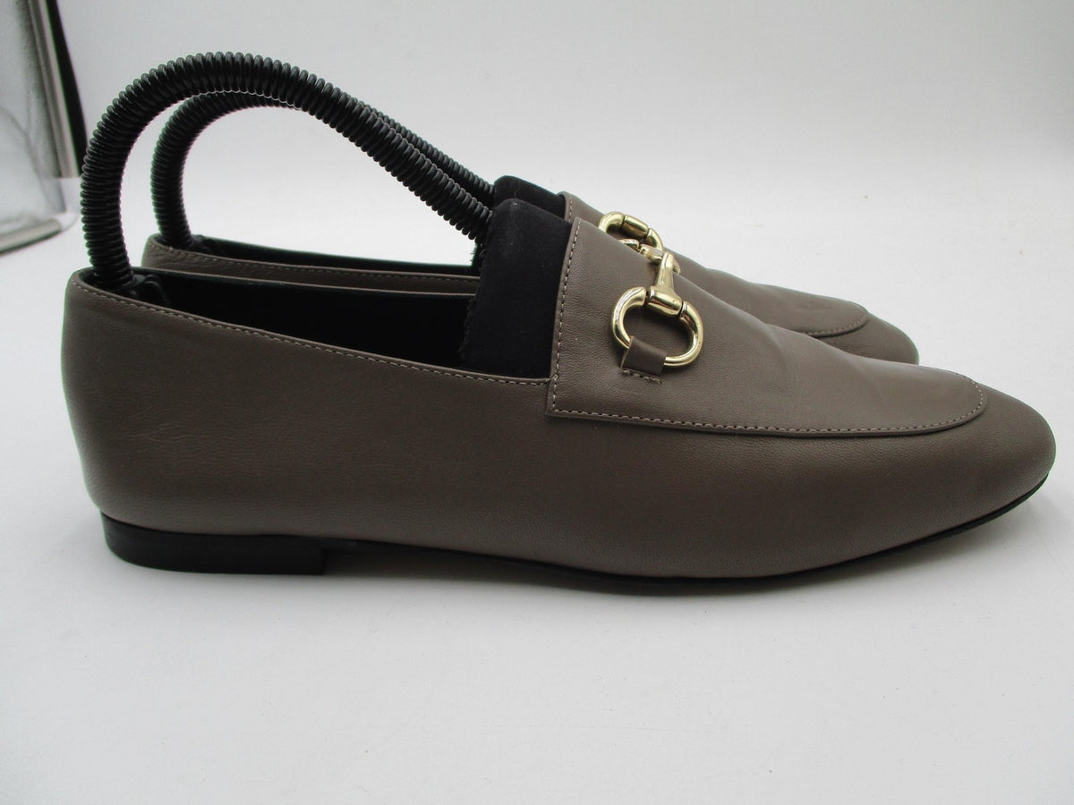A. Soliani Shoes Womens Size 8 Brown Leather Horsebit Loafers Made In Italy4