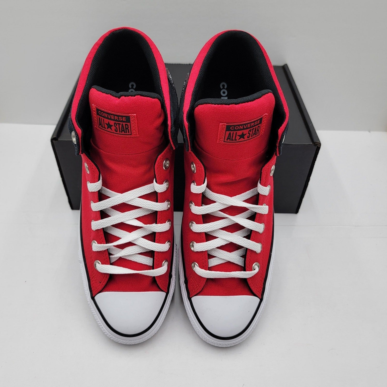 Converse CTAS High Street Mid Red Black - Men's Size 13 - New3