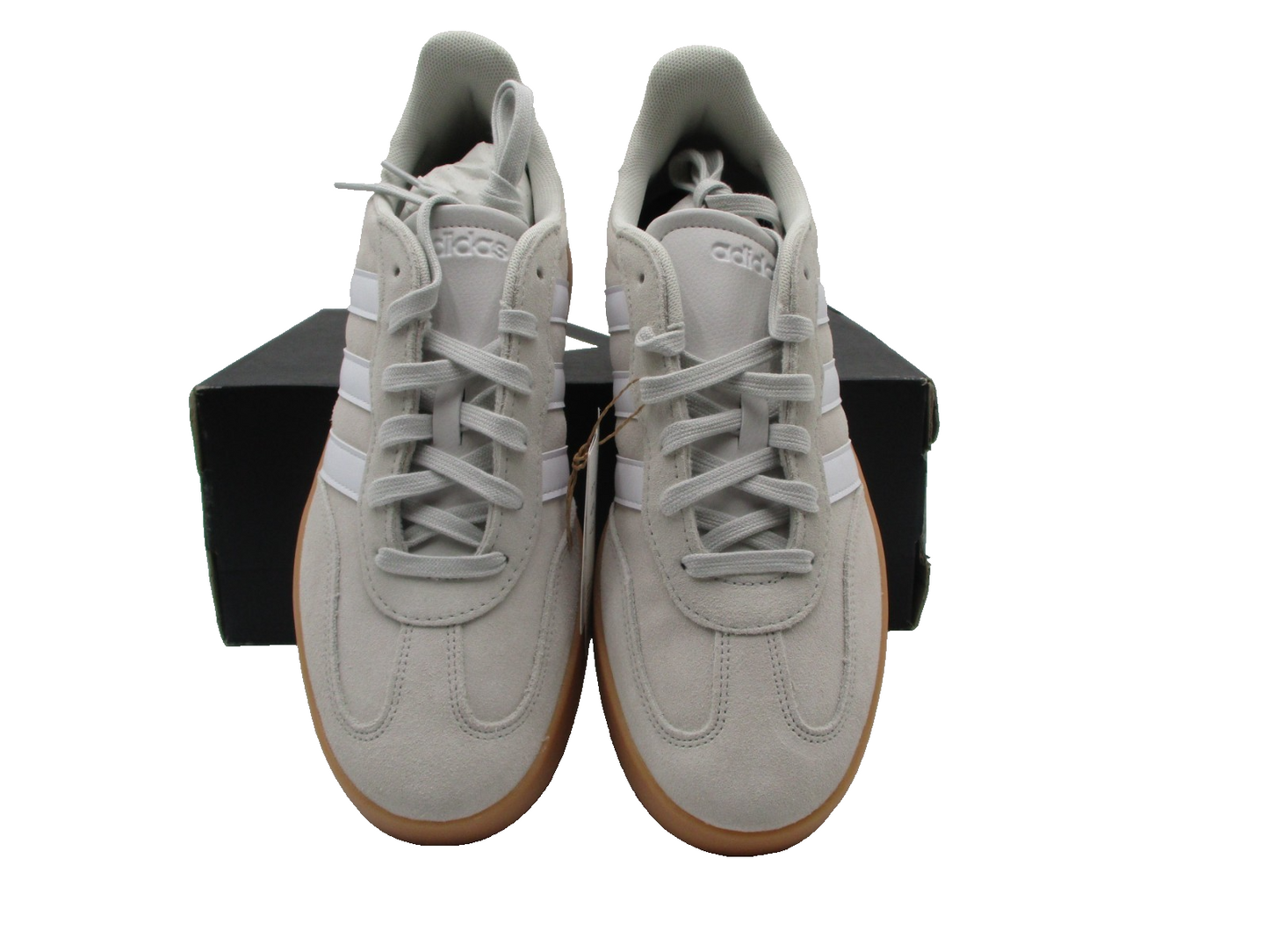 adidas Barreda JR1325 Men’s Size 10½ Light Grey Gum Sole NIB Sneakers2