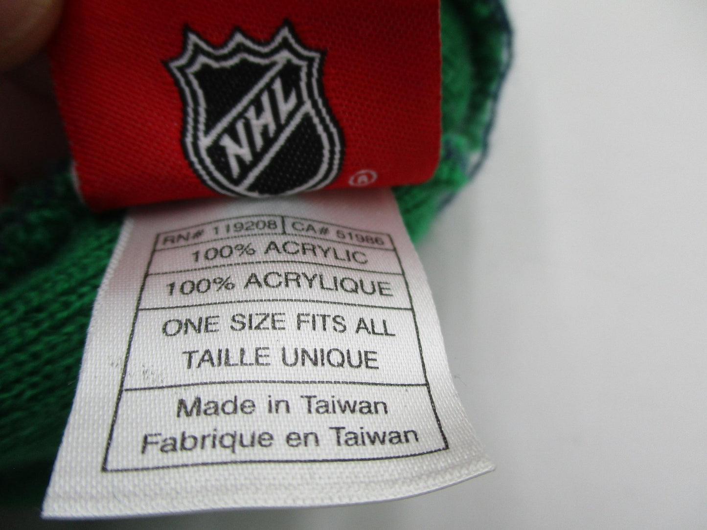 Vancouver Canucks Hat Cap Knit Beanie Mens One Size Green NHL Hockey Reebok7