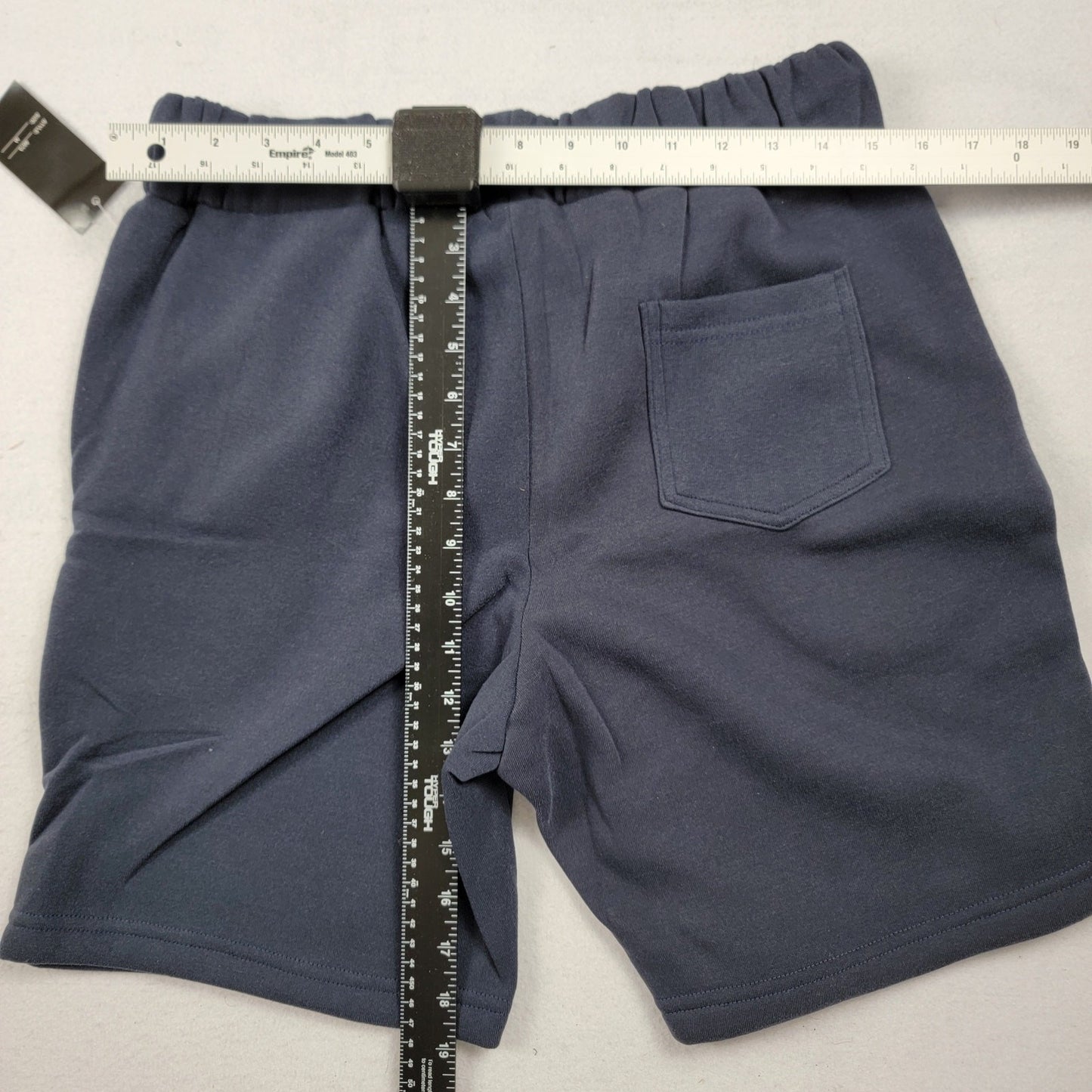 Arthur Beale Navy Fleece Shorts Size M Men's Casual Sweat Shorts3