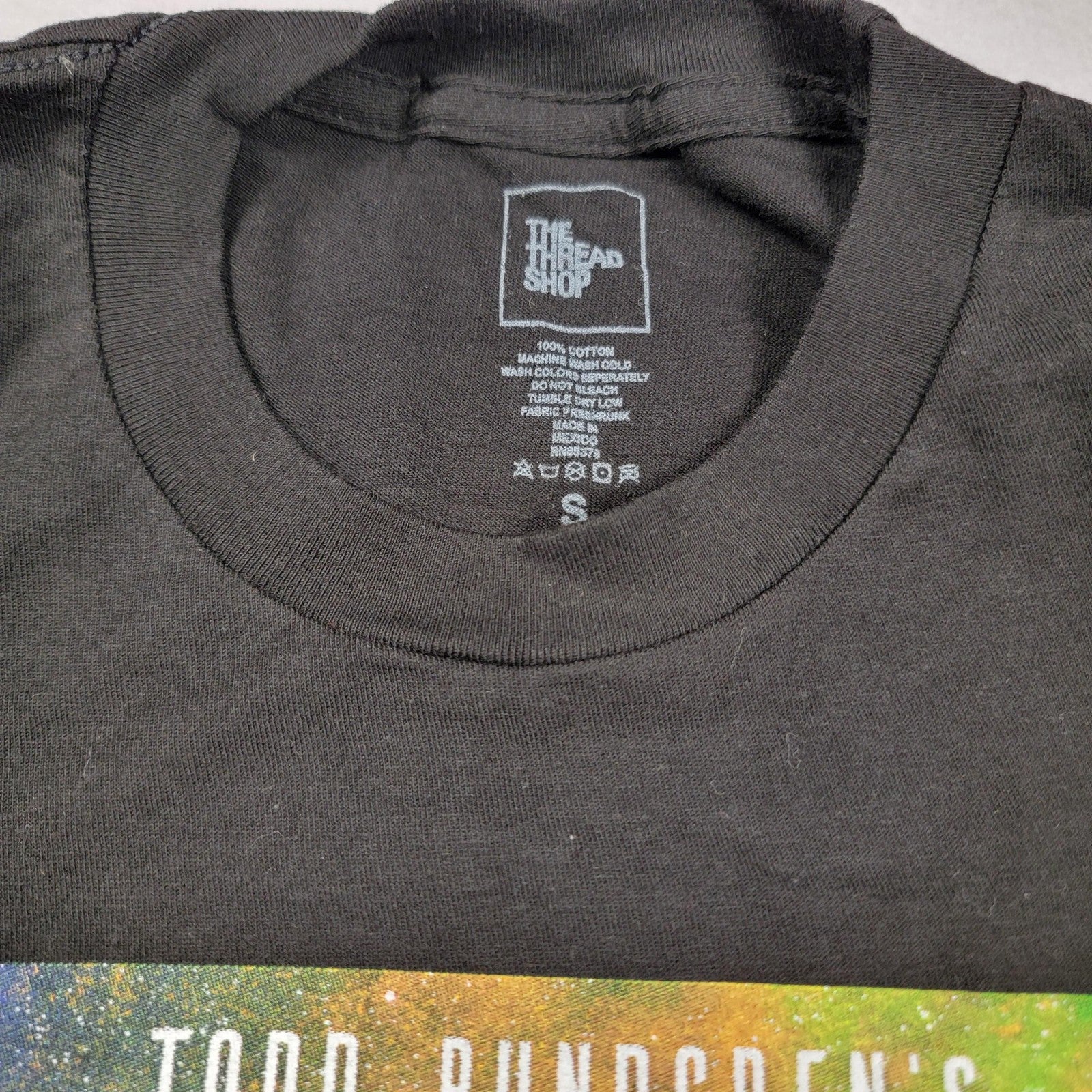 2 Pack Todd Rundgren Utopia Tour & Christopher Cross Black Tshirts Sz S