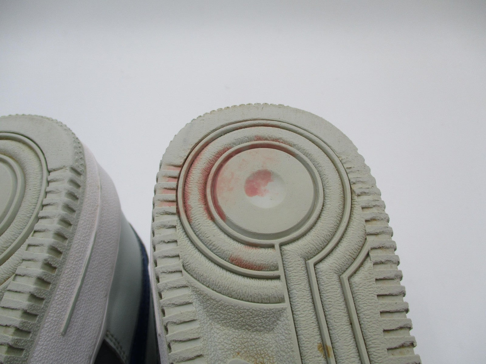 Nike Air Force 1 Low Shoes Youth Size 6Y Gray Green Blue Sneakers FB9035-00112