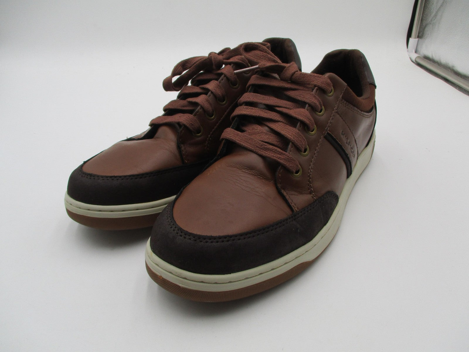 Tommy Hilfiger Shoes Mens Size 11 Brown Casual Low Top Sneakers TMSPARKS-SS0