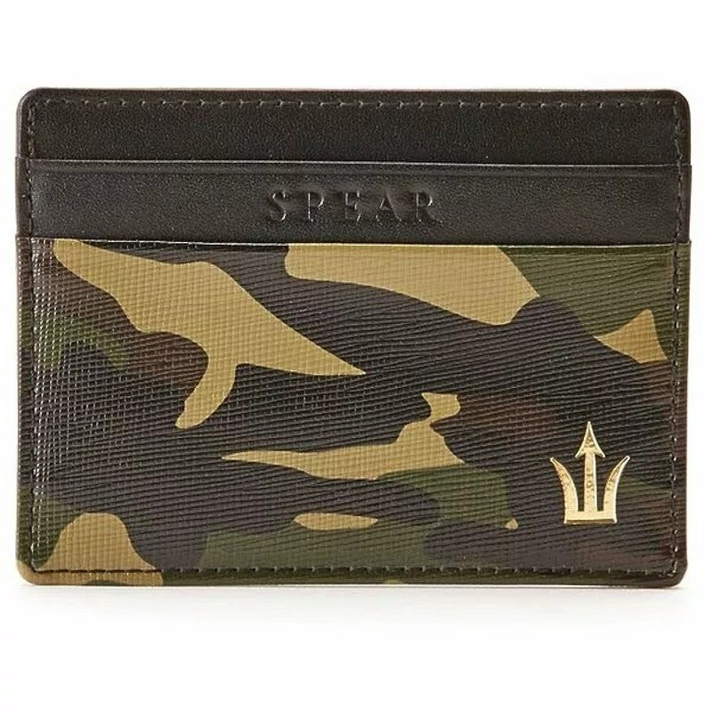 The Ambassador Camouflage Leather Cardholder (Without Key Ring)1