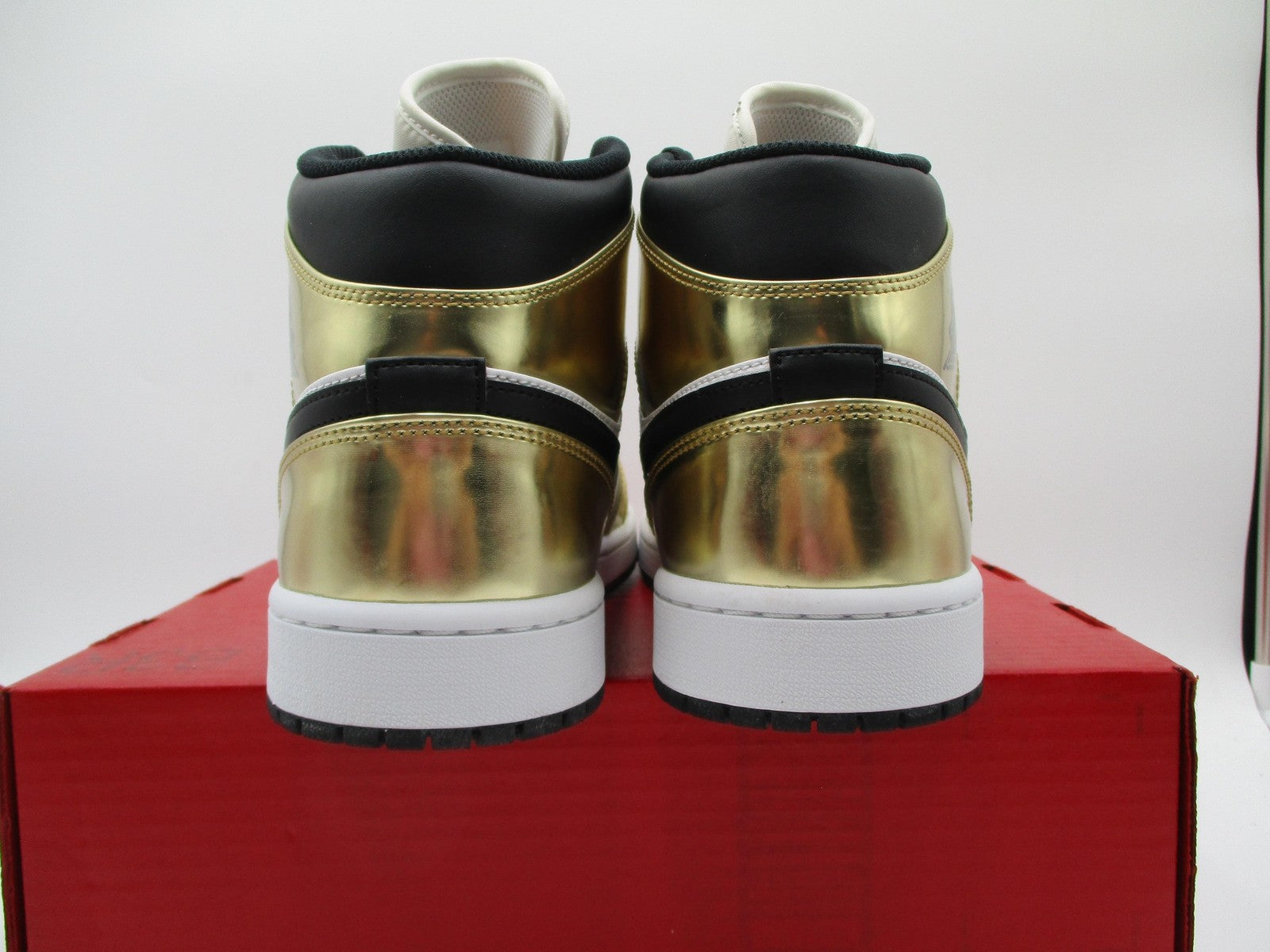 Nike Air Jordan 1 Mid SE Metallic Gold Shoes Men's Size 12 DC1419-700 1F85