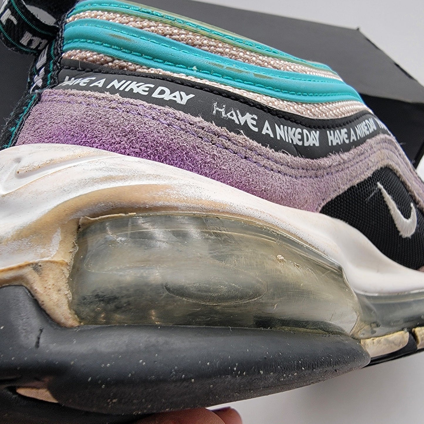 Nike Air Max 97 'Have a Nike Day' Mens Sz 8.5 BQ9130 500
