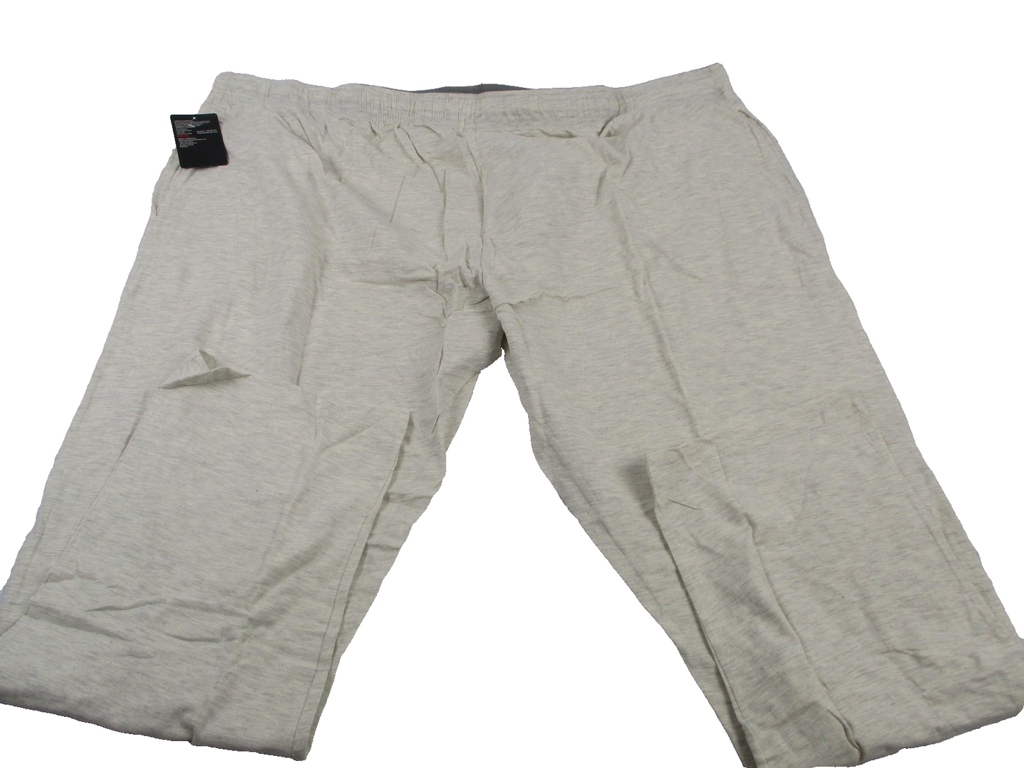 Hanes Pajama Pants Mens 5XL Beige Oatmeal Knit Sleep Lounge XTemp 01101X