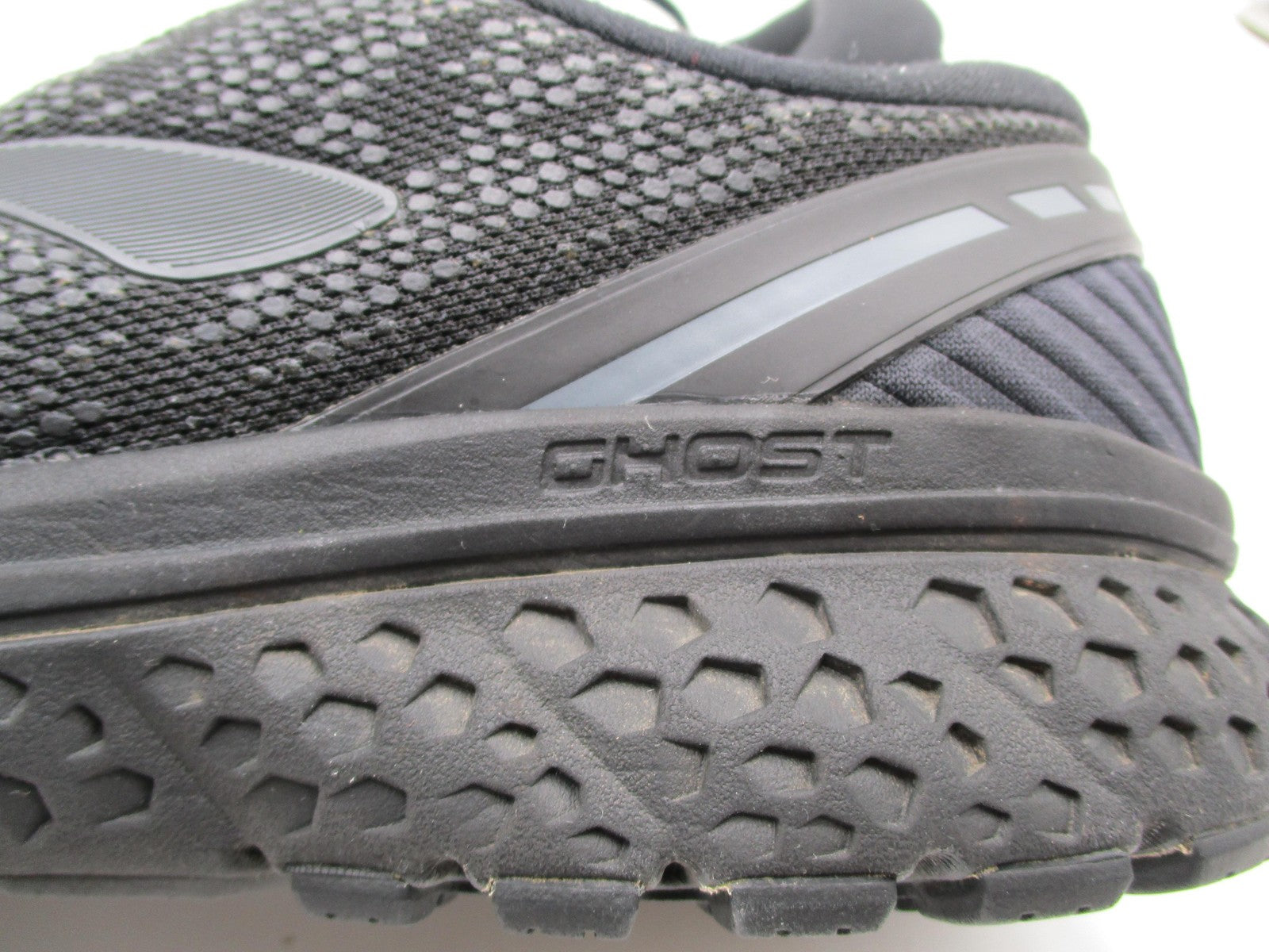 Brooks Ghost 11 Shoes Mens Size 10.5 Black Extra Wide 4E Running Sneakers4