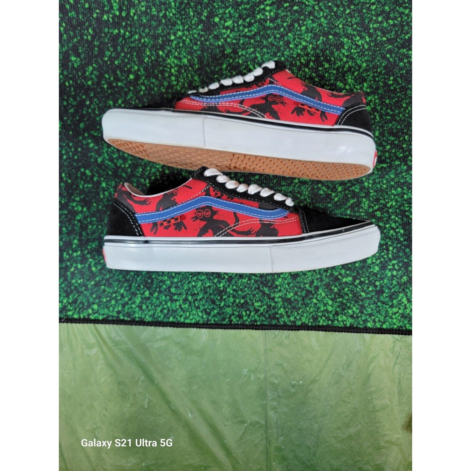 Vans Men's Skate Old Skool x Krooked by Natas Kaupas for Ray Barbee Sz 8