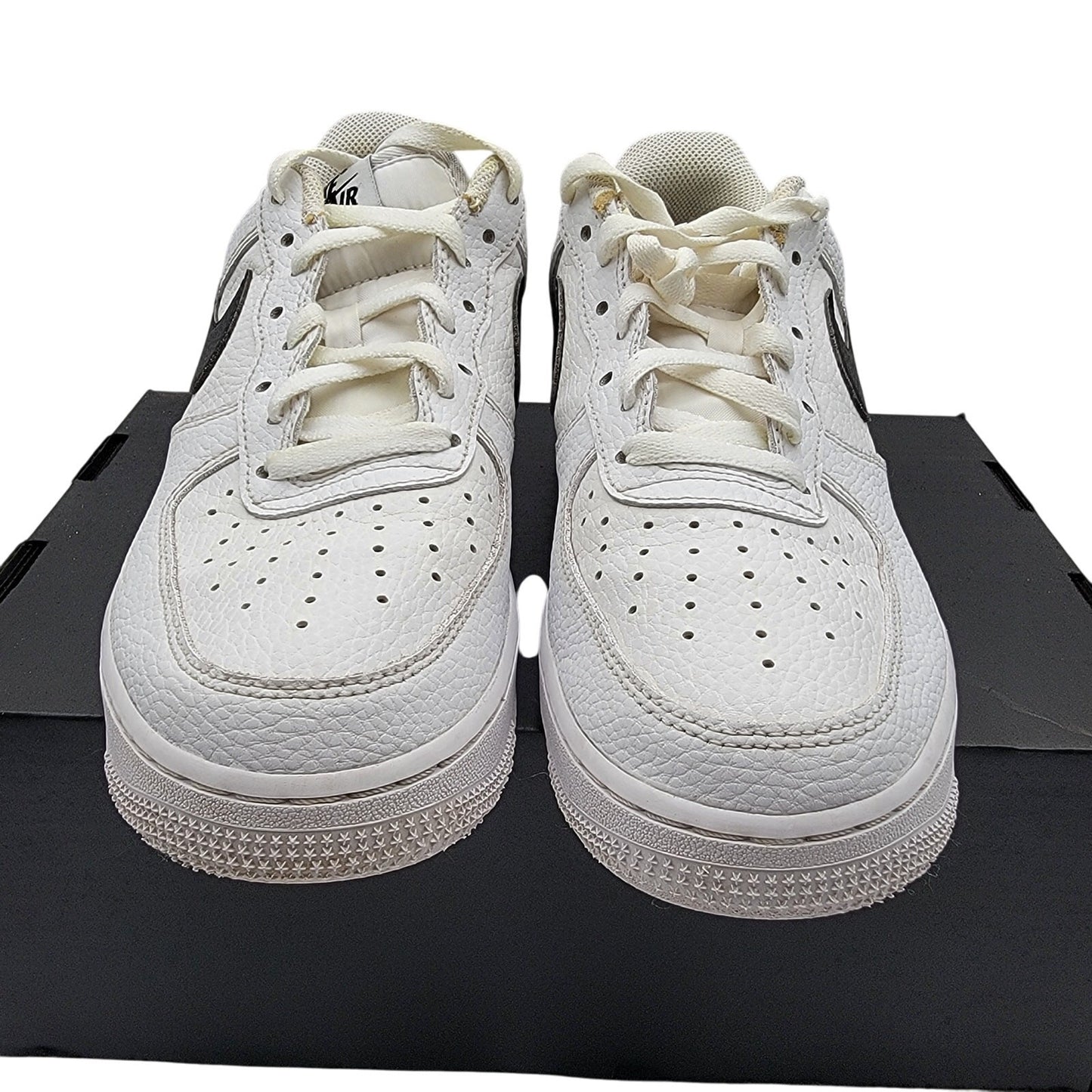 Nike Air Force 1 '07 'White Black' Mens Sz 8.5 CT2302 100
