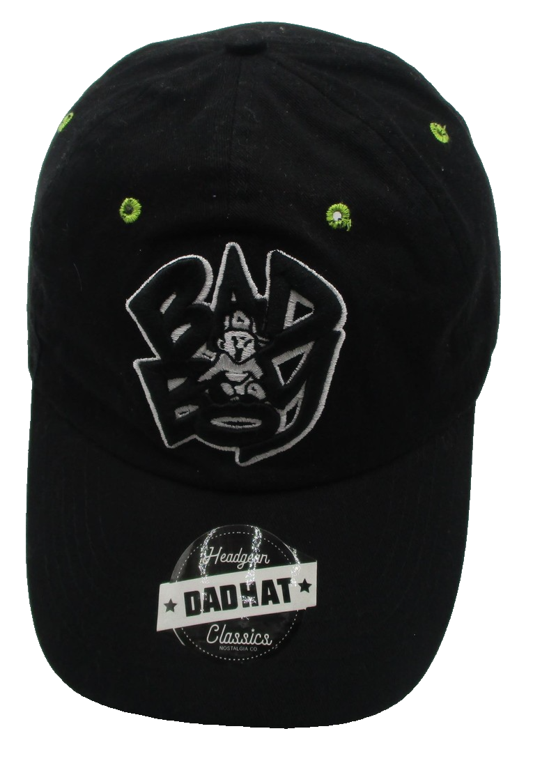 Bad Boy Records Cap Strap Back Mens One Size Black Dad Hat Headgear Classics4