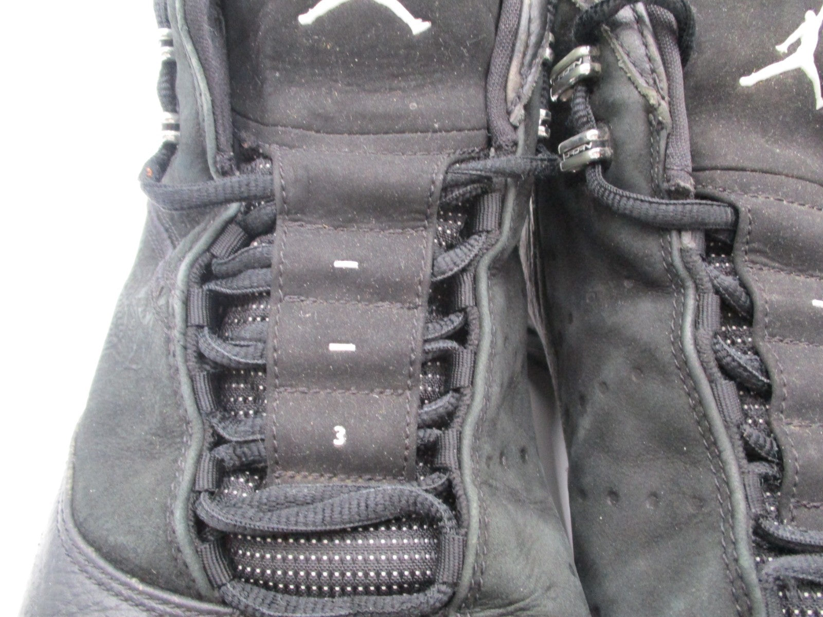 Nike Air Jordan Jumpman Quick 6 317176062 Black Men’s Sz 12 Retro Preowned 1I75