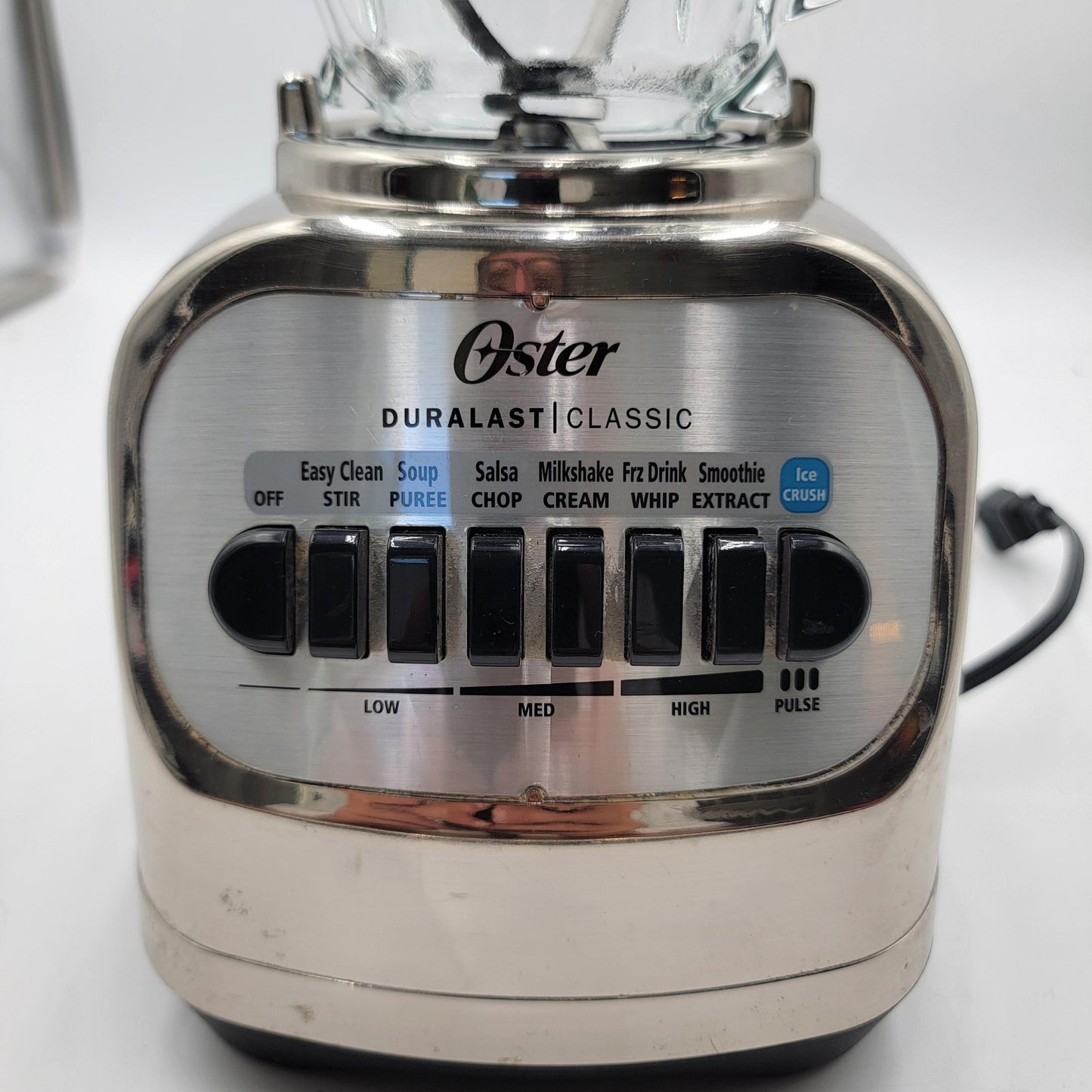 Oster Duralast Classic Glass Jar Blender BLSTCG Ice Crush 8 Speed FOR PARTS ONLY4