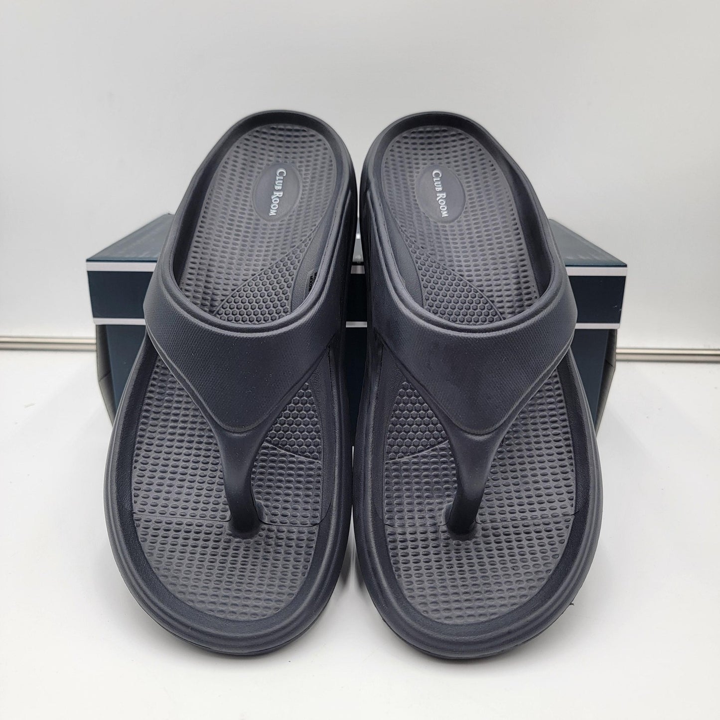 Club Room Remy Men's Navy Blue Slide Sandals